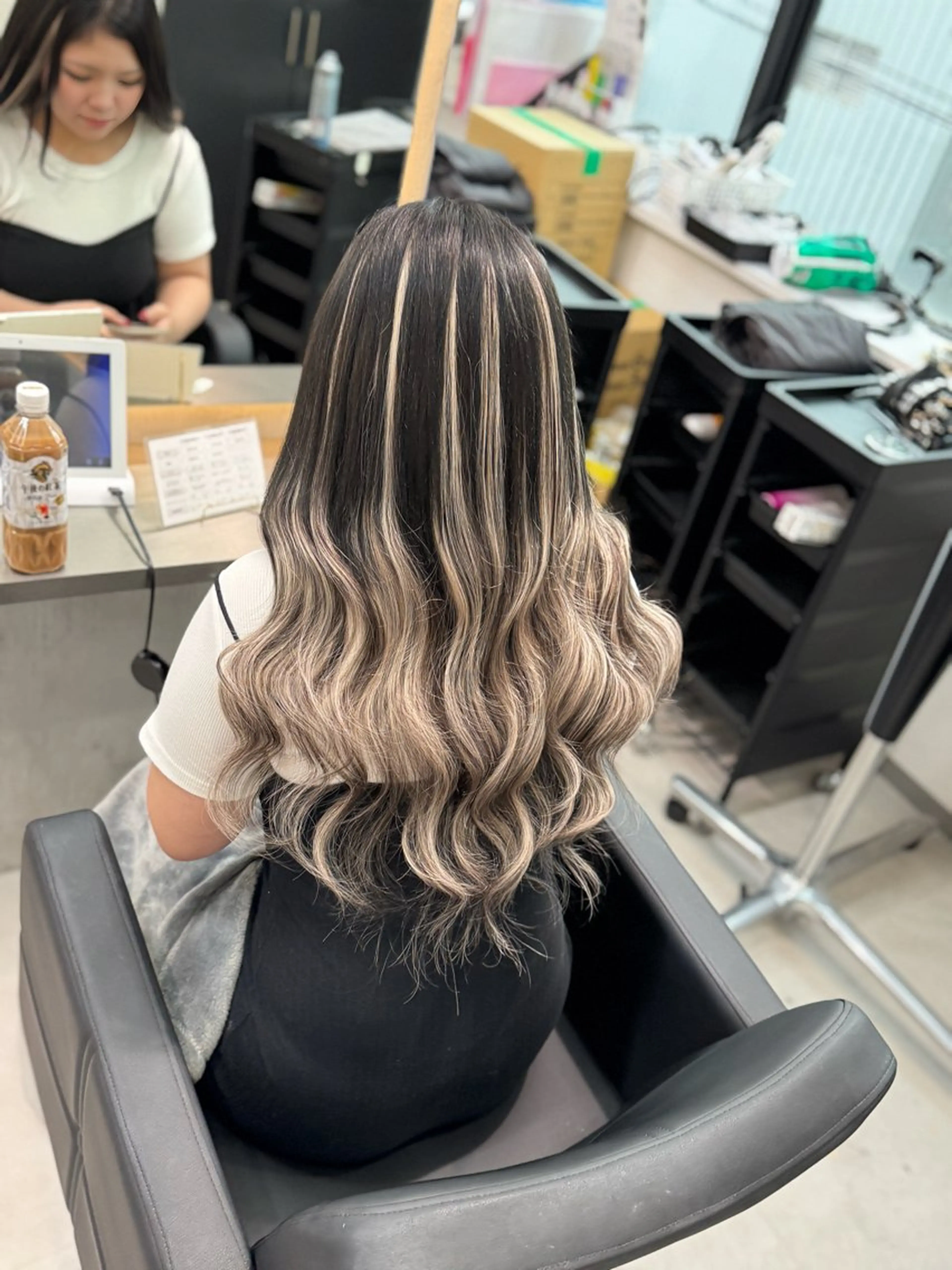 カラー(ブリーチなし)➕プチプラエクステ60本の写真