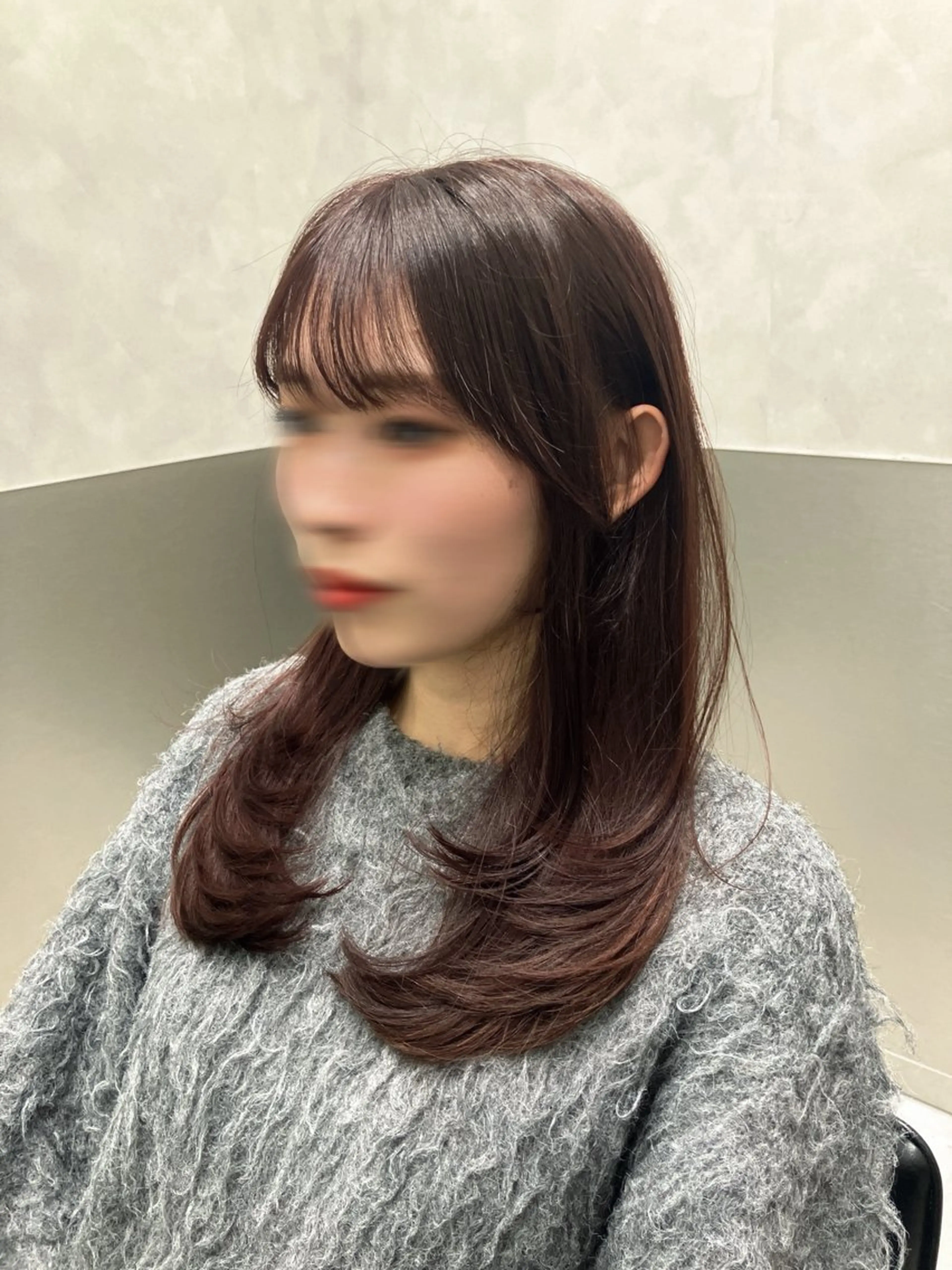 ロング カラー カット ヘアカラー トリートメント GO TODAY SHAIRE SALON原宿vita店舗所属・🩷完全マンツーマン 💖ASAHIのヘアスタイル