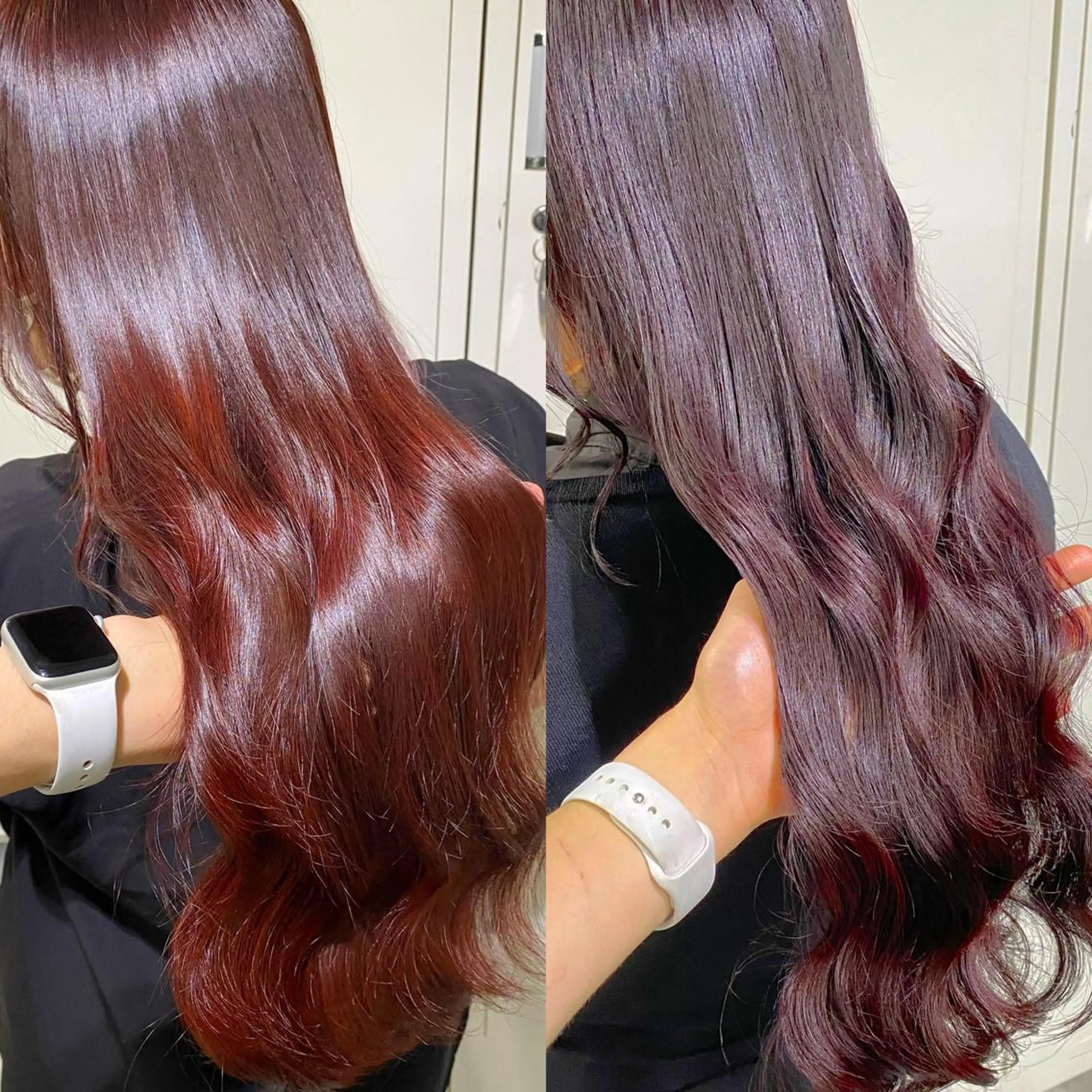 ミディアム 韓国ヘア/髪質改善/ レイヤー/あおし🐼のヘアスタイル