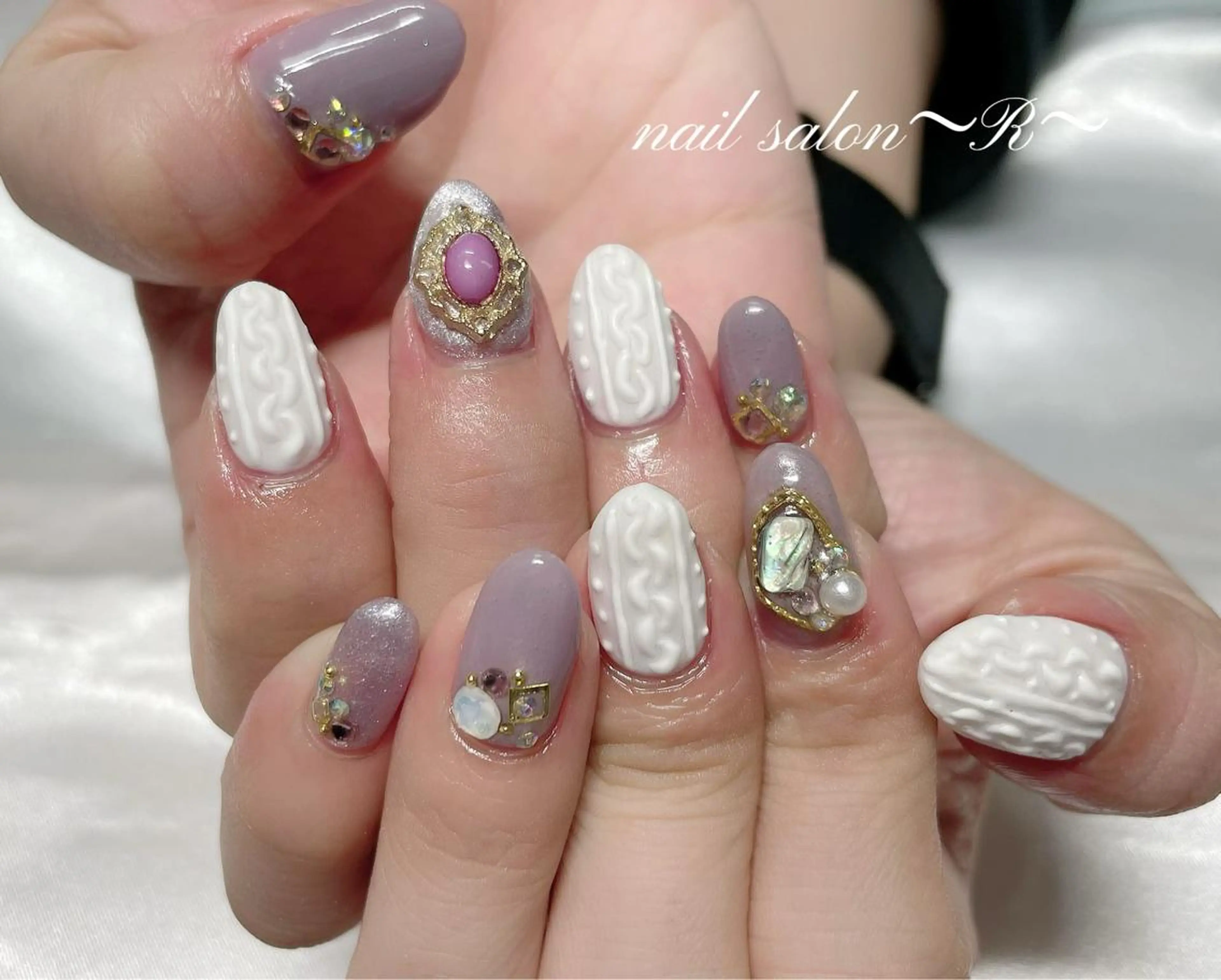 ネイル ハンドネイル 〜 R〜 プライベートサロンのネイルデザイン