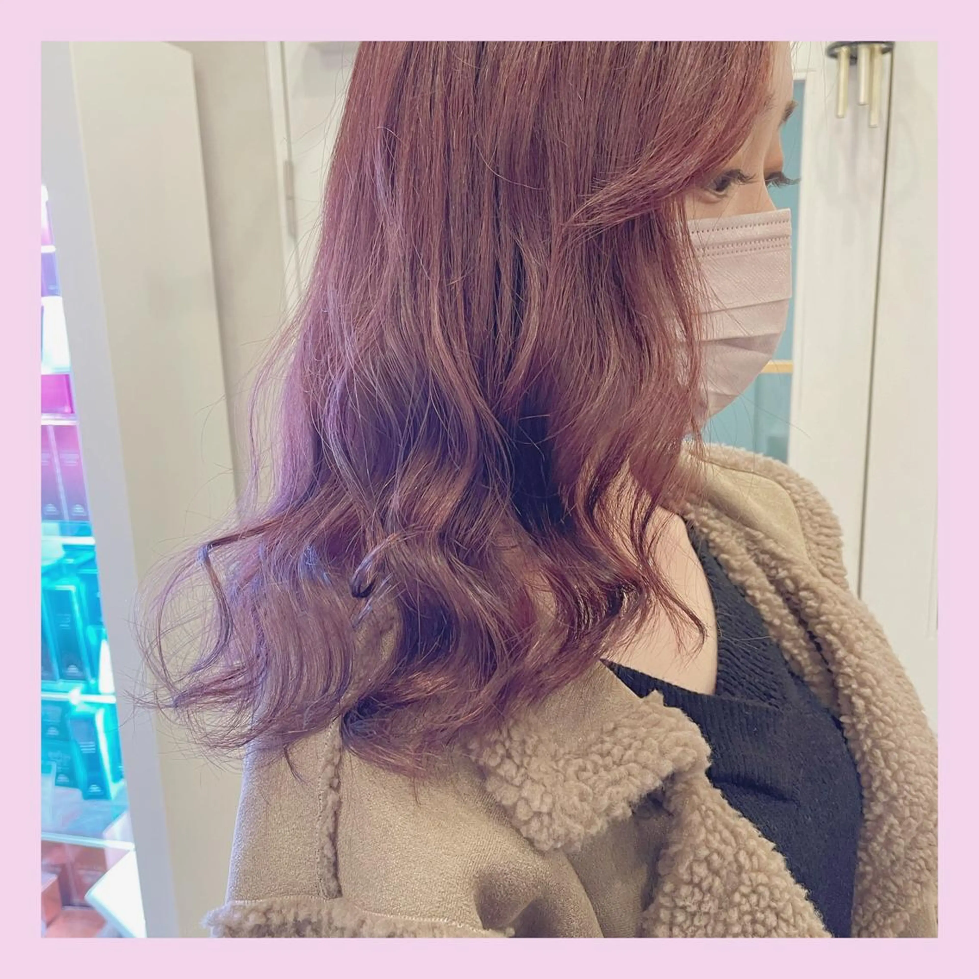 ミディアム カラー🫧アレンジ 🎀REIMIのヘアスタイル