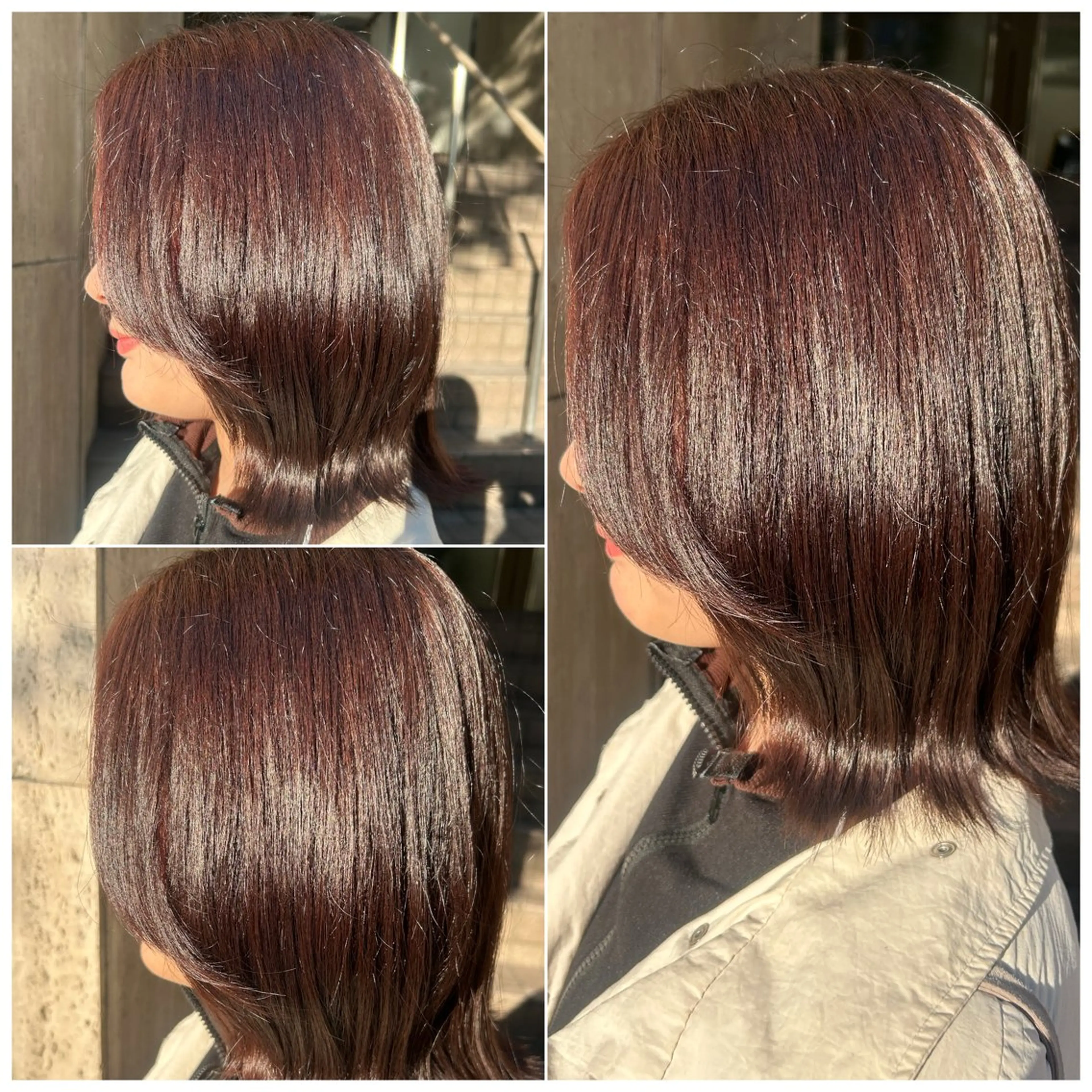 ミディアム カラー ヘアアレンジ ブリーチ ブリーチなしカラー 🌈きむら ひなた🌈のマツエク・マツパデザイン