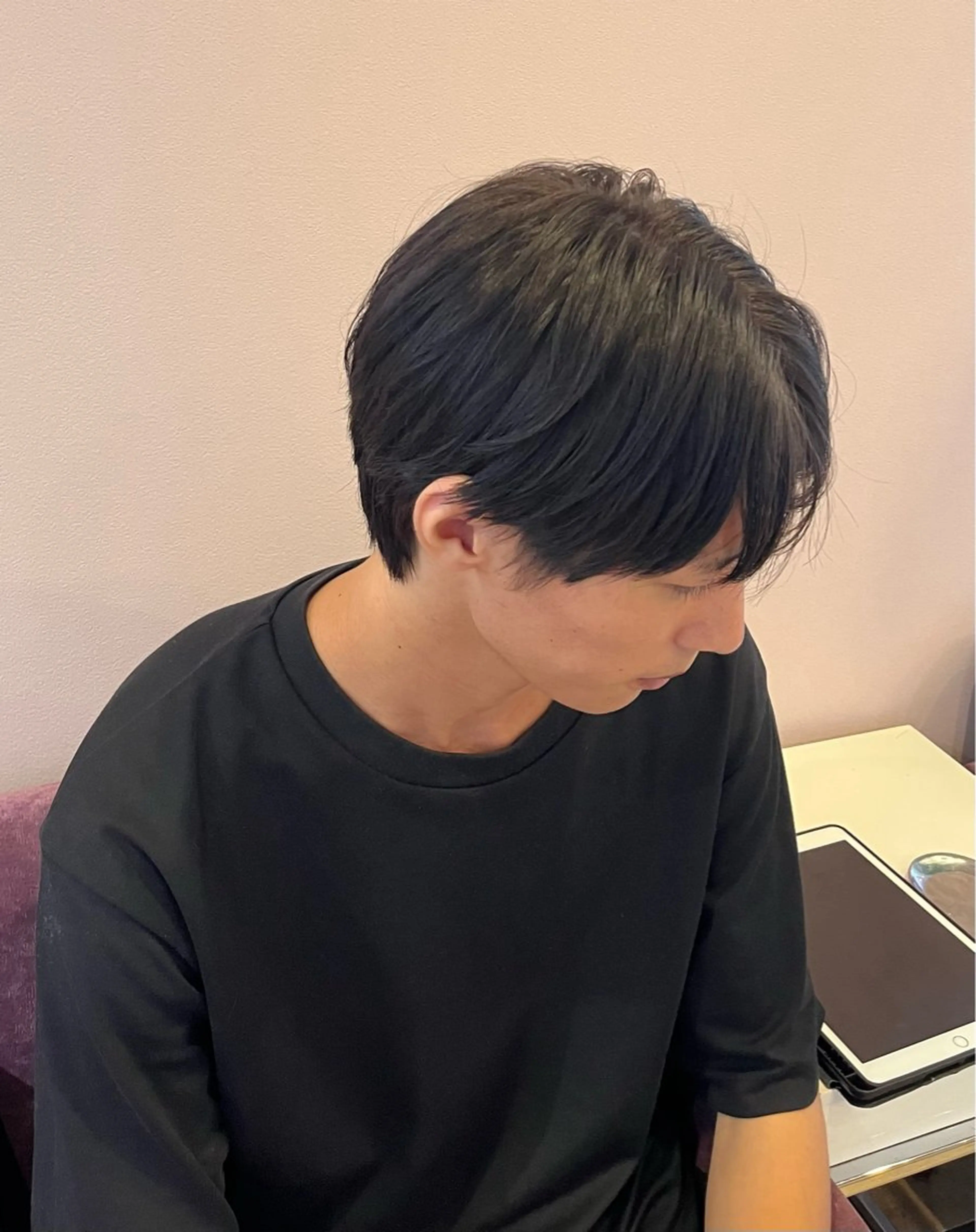 カット+パーマ+眉毛カットの写真