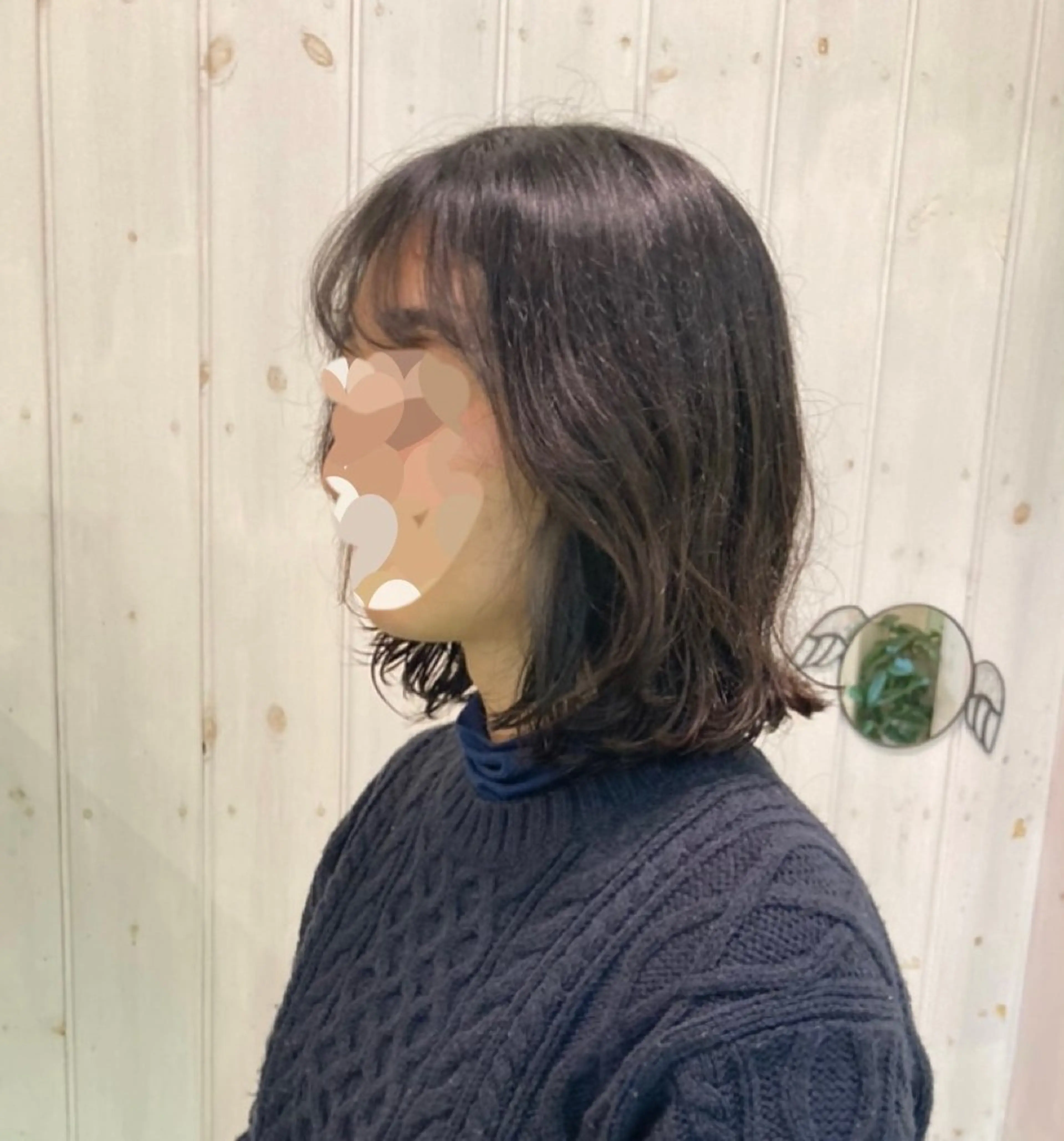 ミディアム GRANDEUR/似 合わせ/ケラスターゼのヘアスタイル