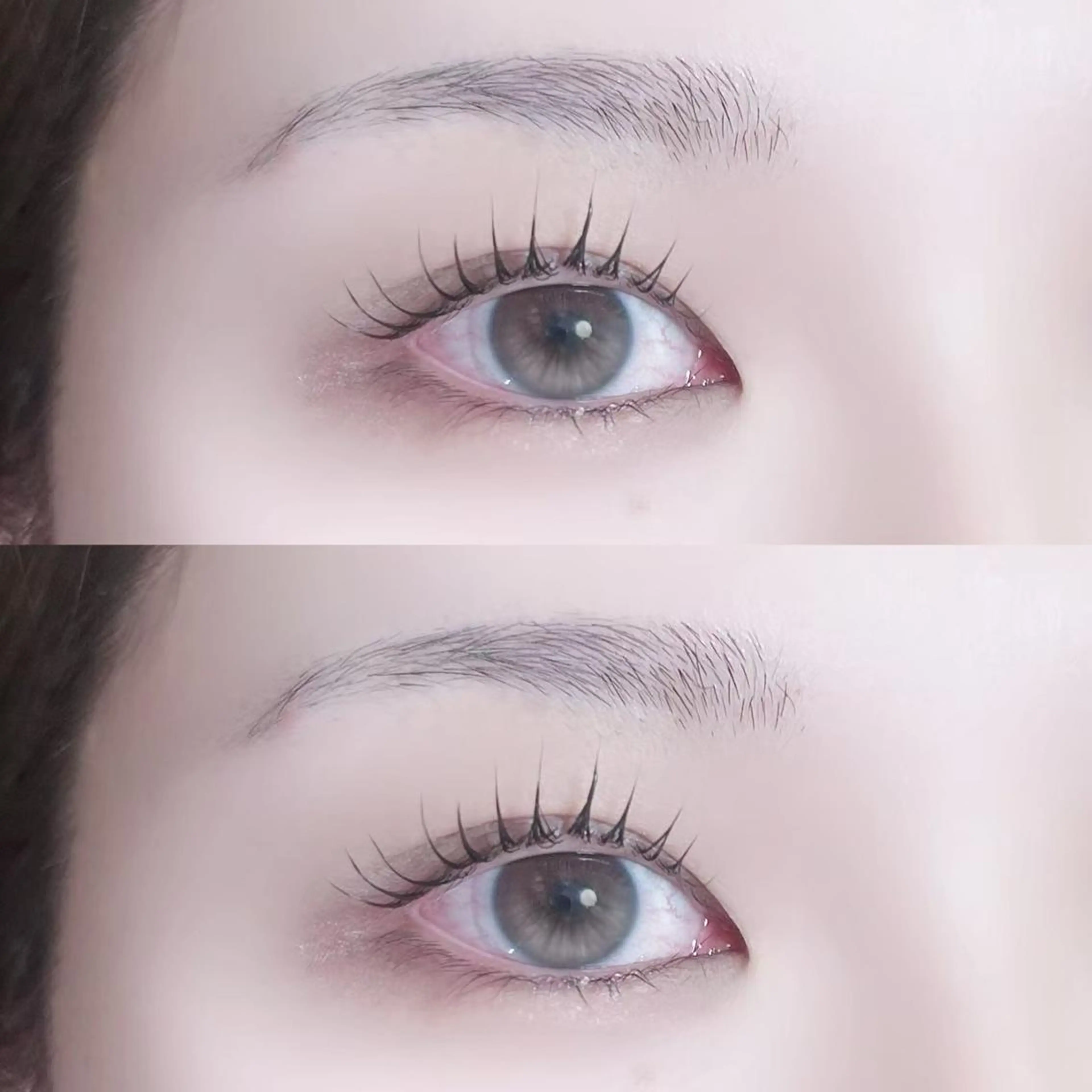 マツエク・マツパ バインドロック 束感まつ毛 フラットラッシュ 韓国風マツエク パリジェンヌラッシュリフト マツパ mizuki/束感 まつ毛/似合わせ眉のマツエク・マツパデザイン