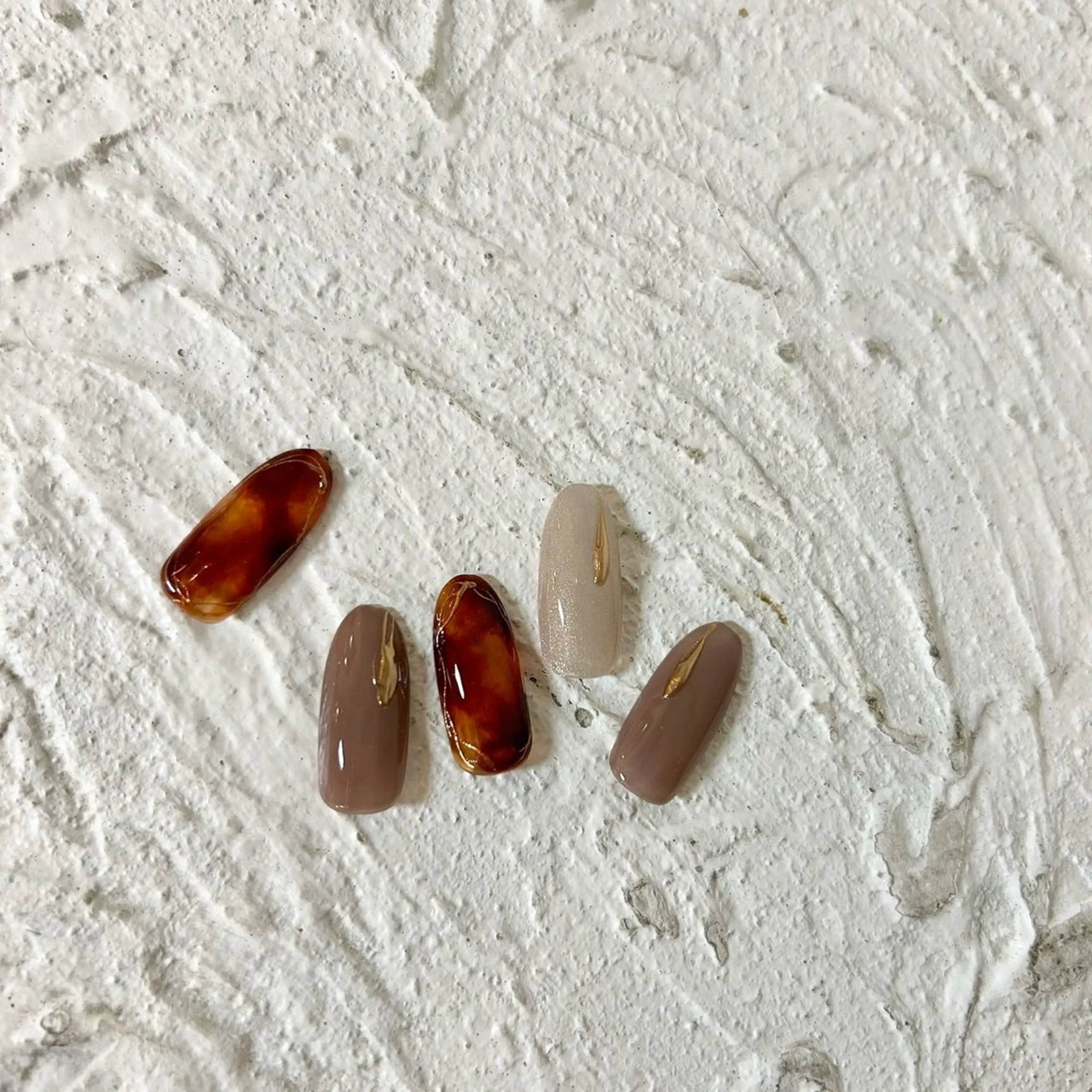 ネイル ハンドネイル Silver Lunaのネイルデザイン