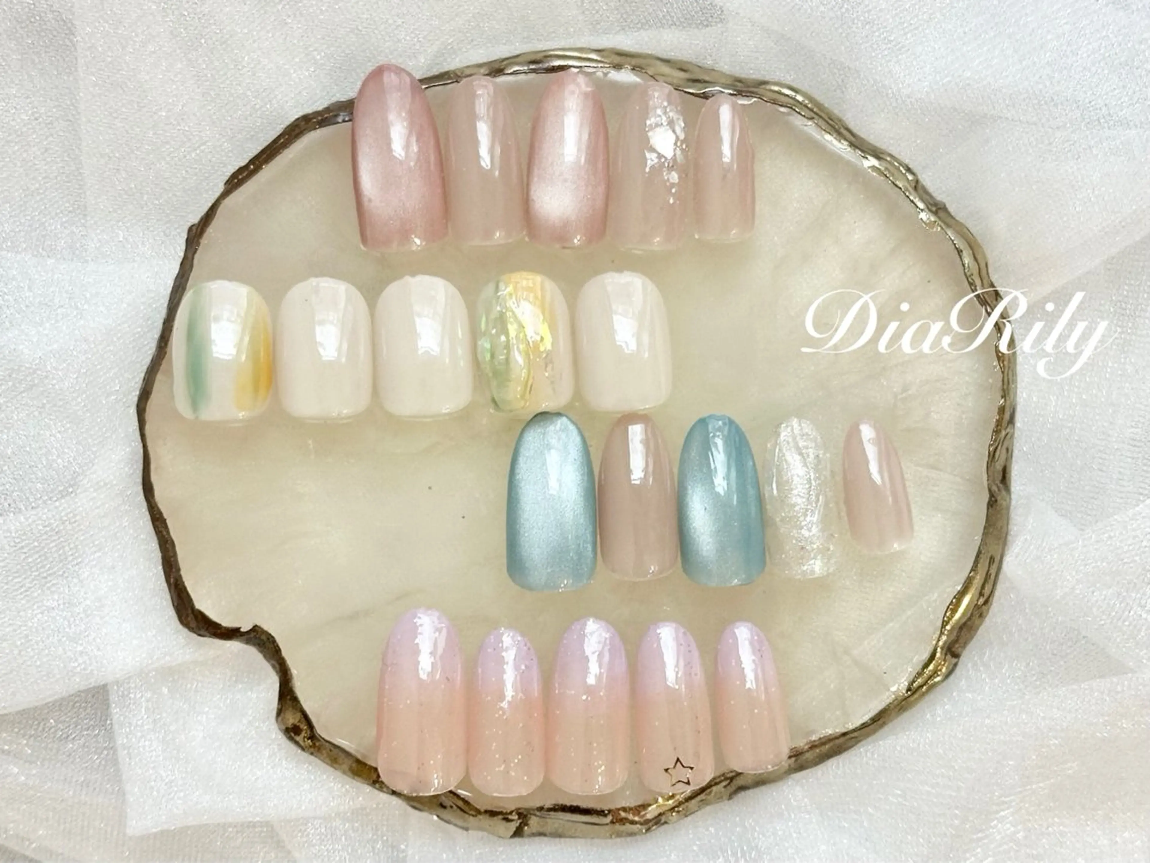 ネイル ハンドネイル ハンドケア DiaRily所属・diarily はるひのネイルデザイン