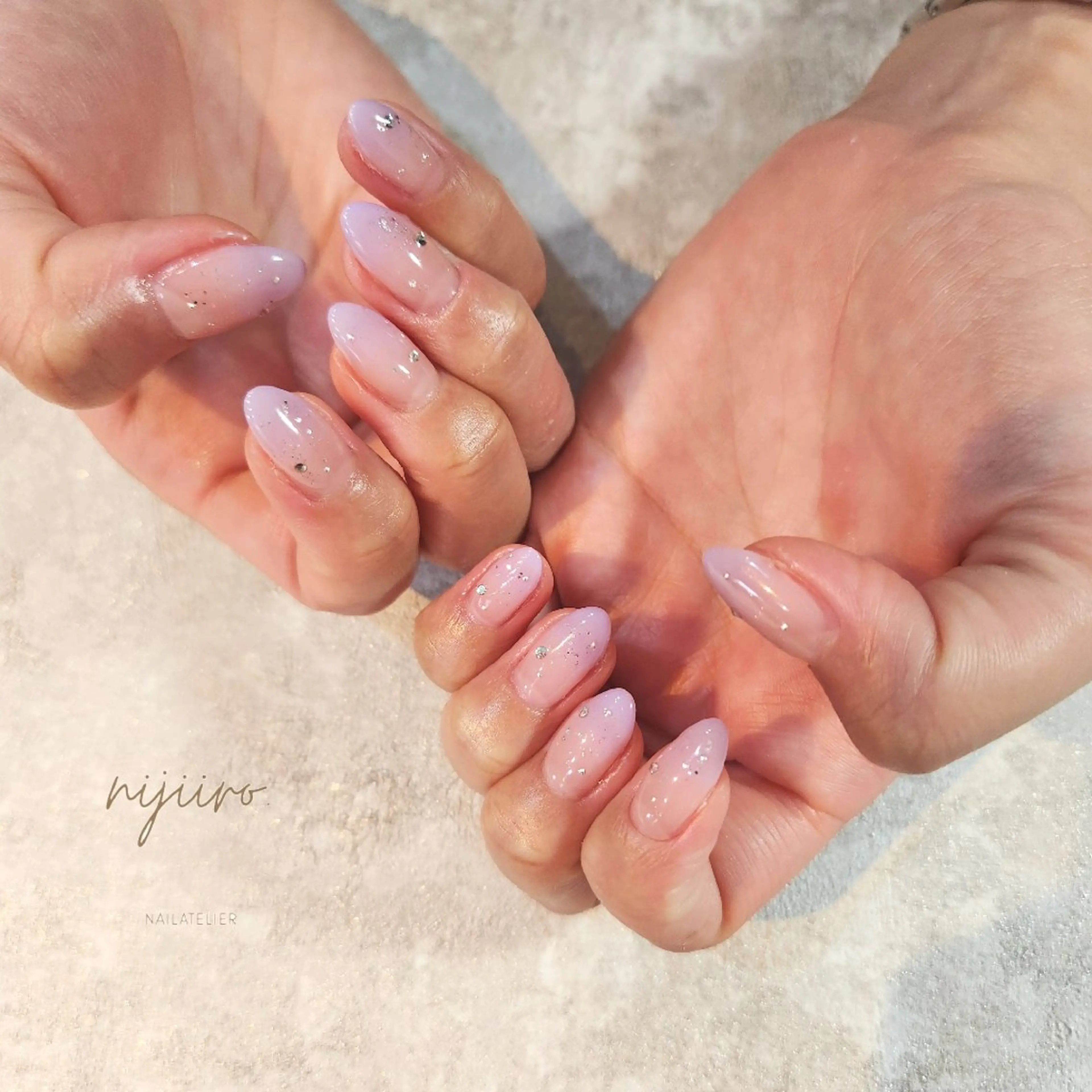 ネイル ハンドネイル nailatelier nijiiro.所属・nijiiro🌈 サトウのネイルデザイン