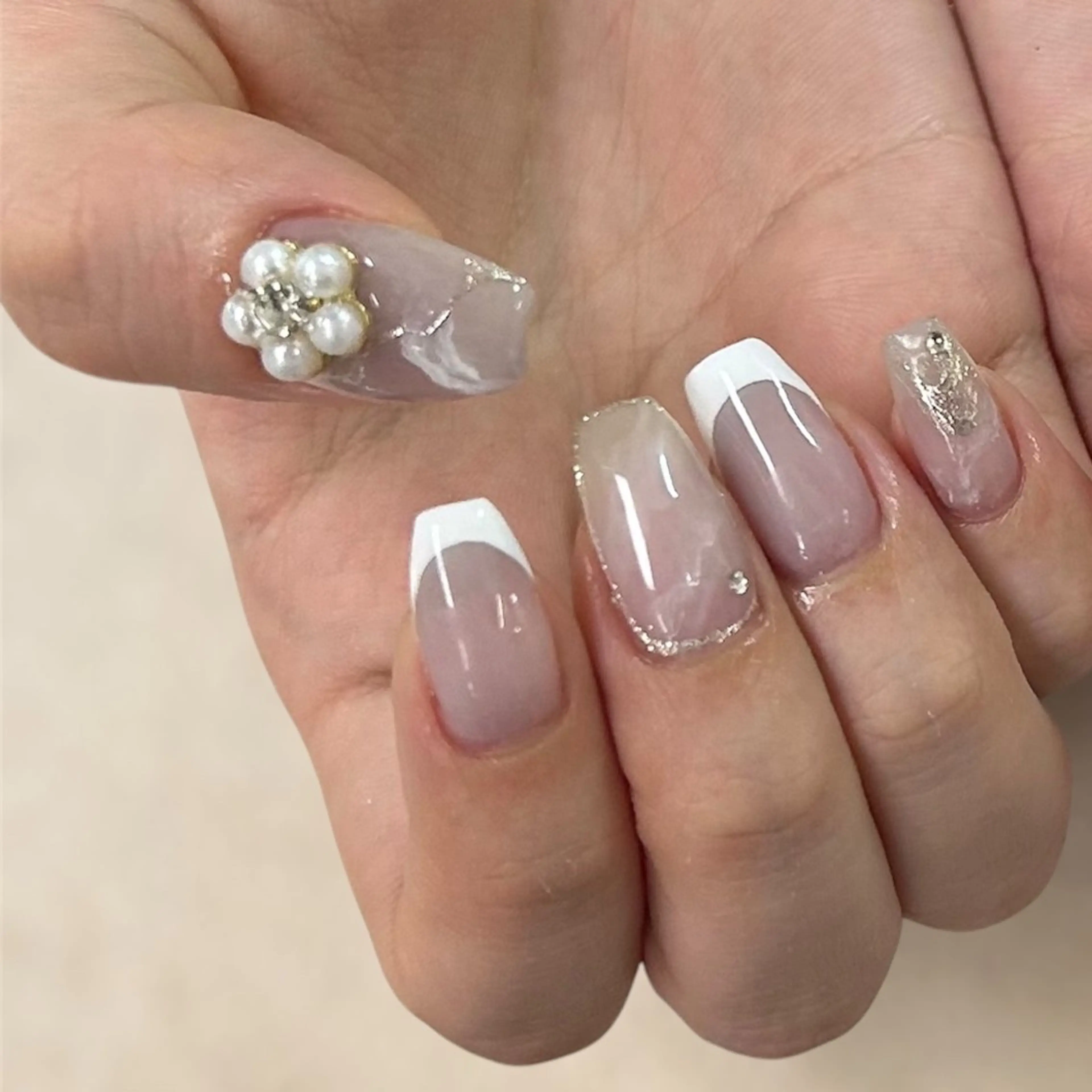 ネイル ハンドネイル アトリエ　ミモザ所属・いまむら あかりのネイルデザイン