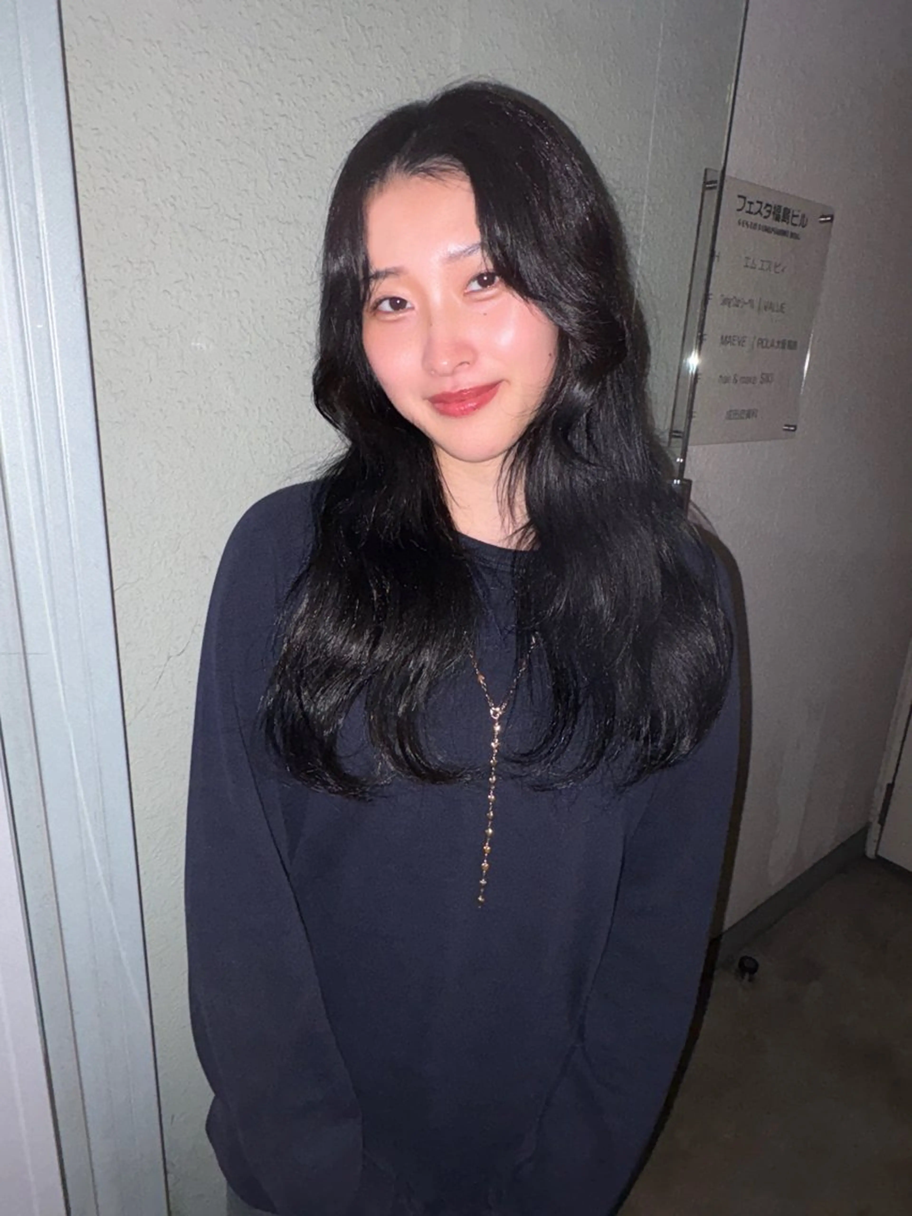 ロング ヘアカラー siki yuikaのヘアスタイル