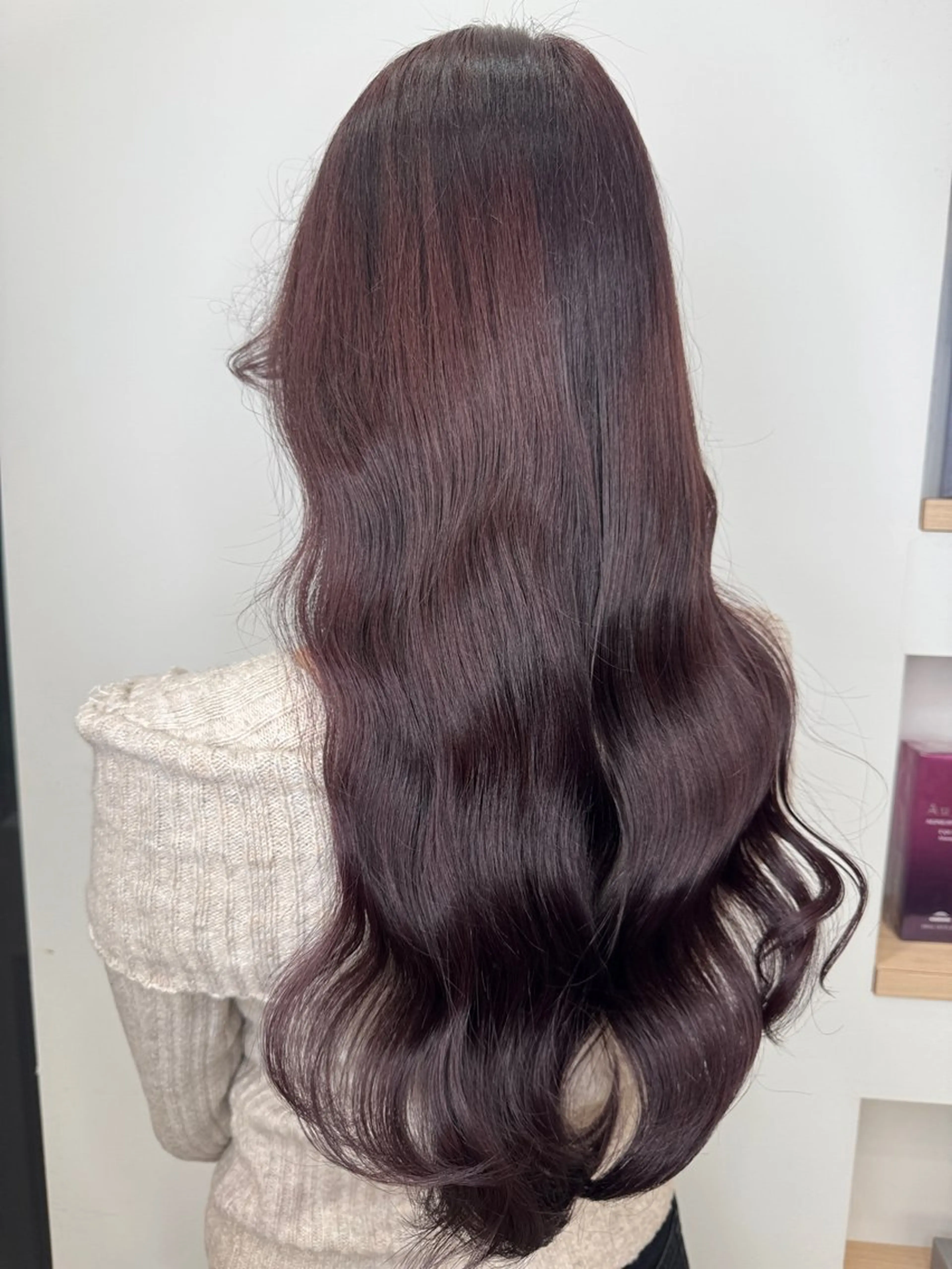 ロング カット ヘアカラー トリートメント 透明感カラー🖤/ 髪質改善/りょうすけのヘアスタイル