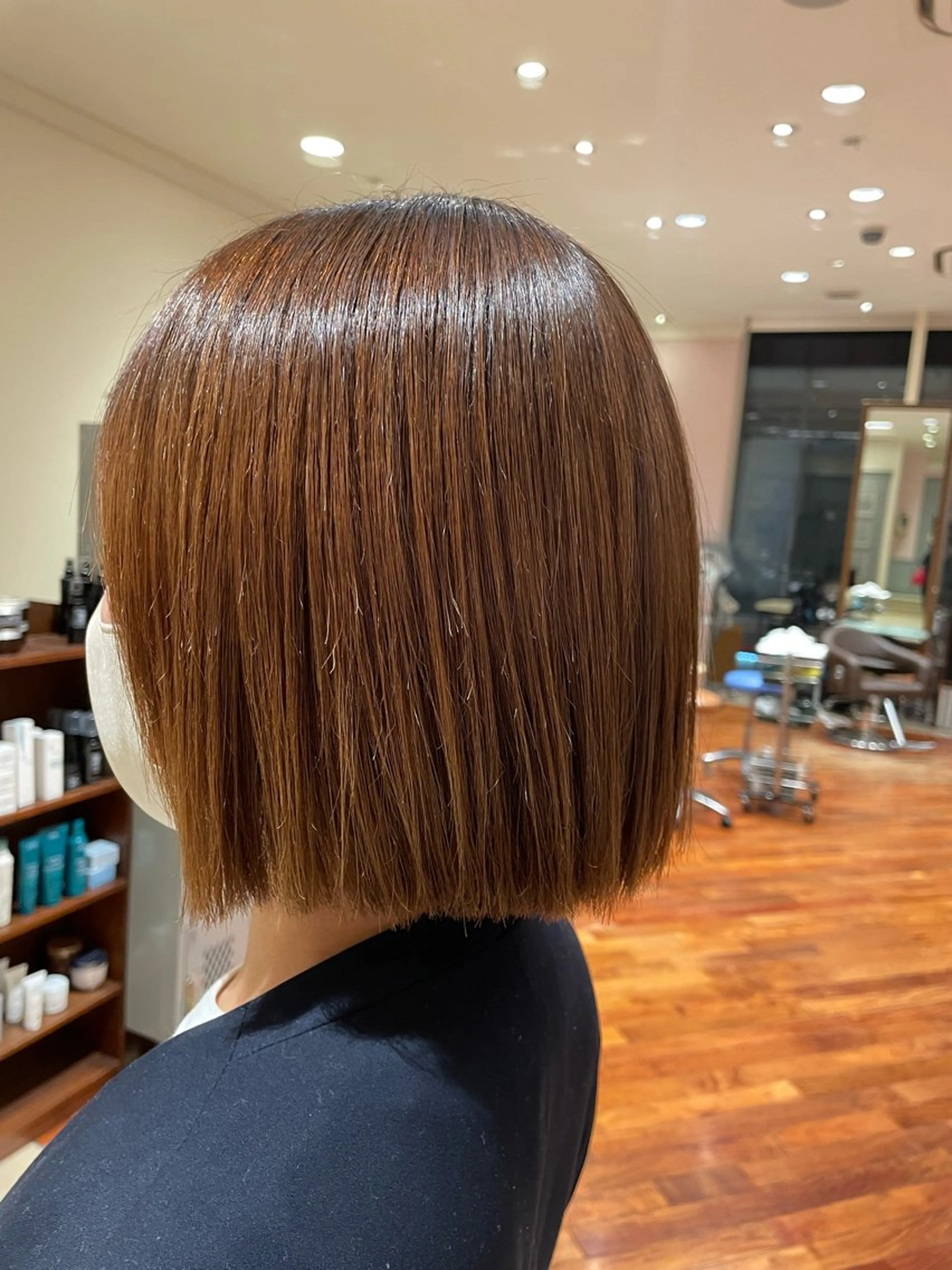 ショート カットモデル ヨネダのヘアスタイル