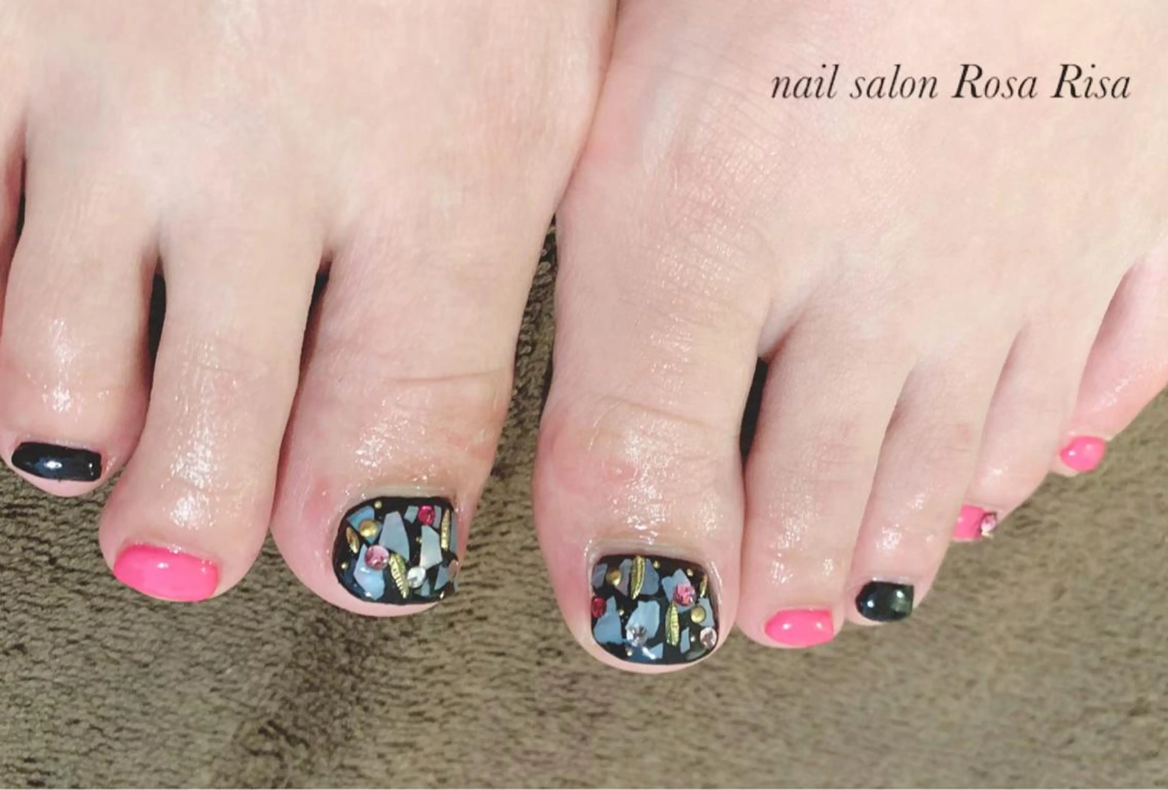 ショート ネイル ネイルスタジオ シェイクユアハンズのネイルデザイン