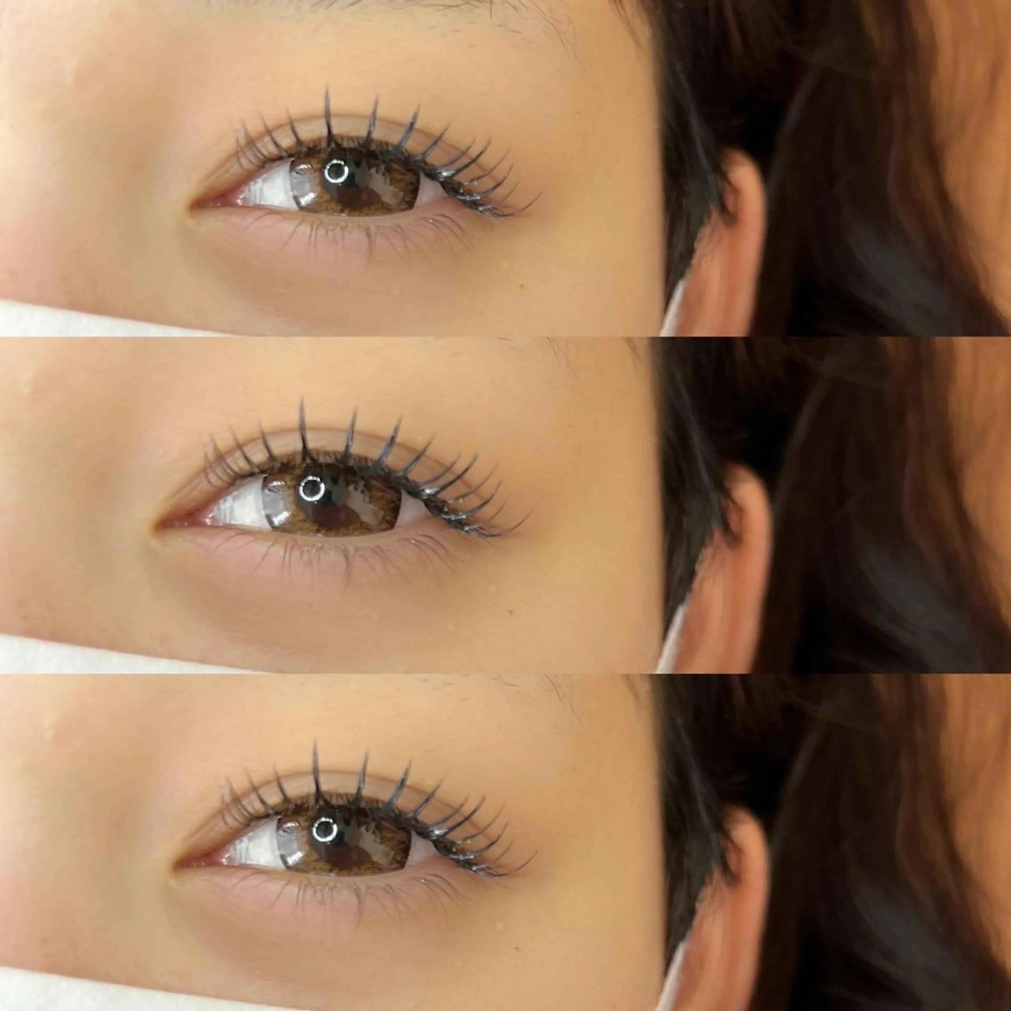 マツエク・マツパ フラットラッシュ マツエク 望月 菜奈のマツエク・マツパデザイン