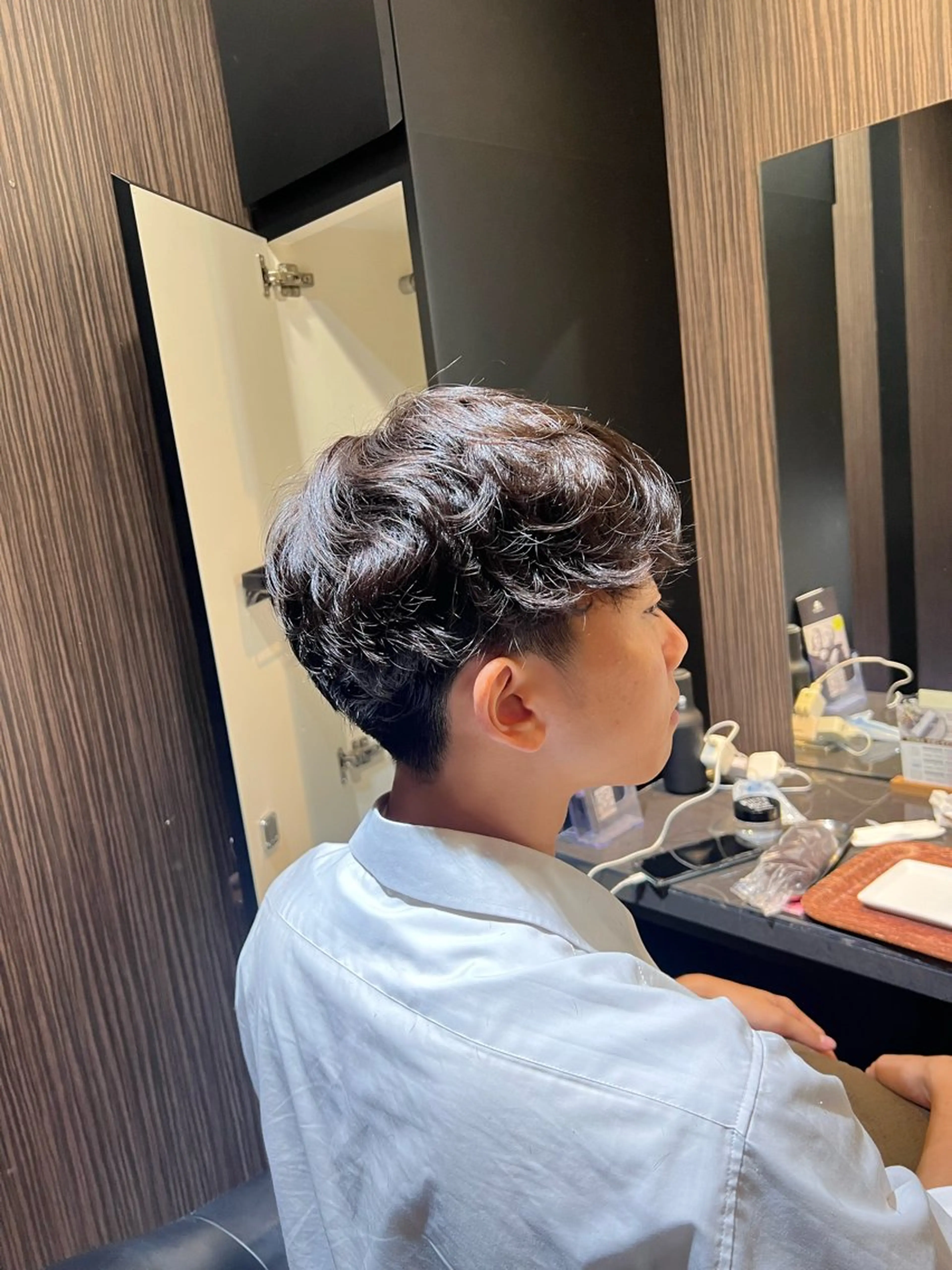 ショート パーマ メンズ 半個室/髪質改善/ 🫧苅屋菜奈子のヘアスタイル