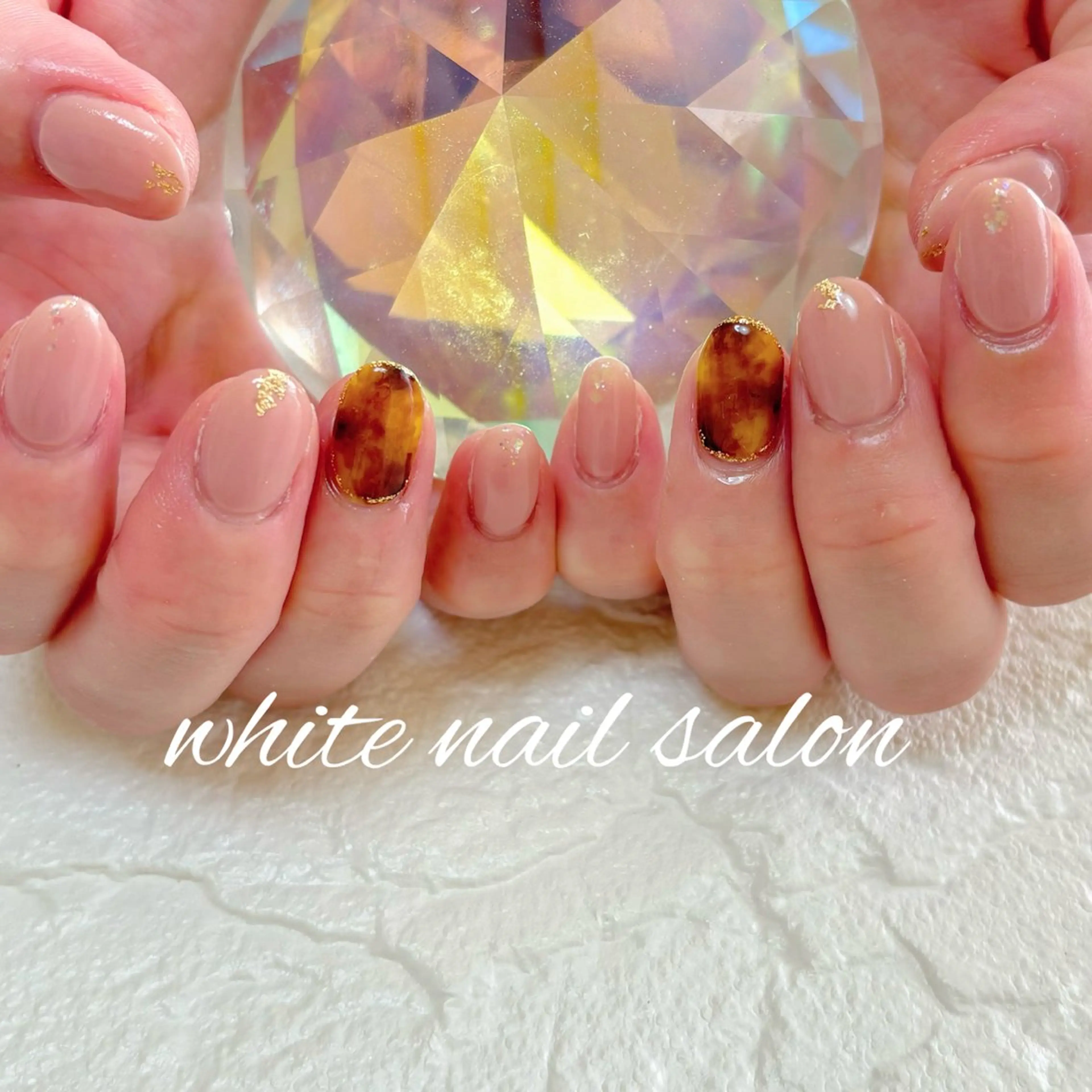 ネイル フットネイル ハンドネイル white nail salonのネイルデザイン