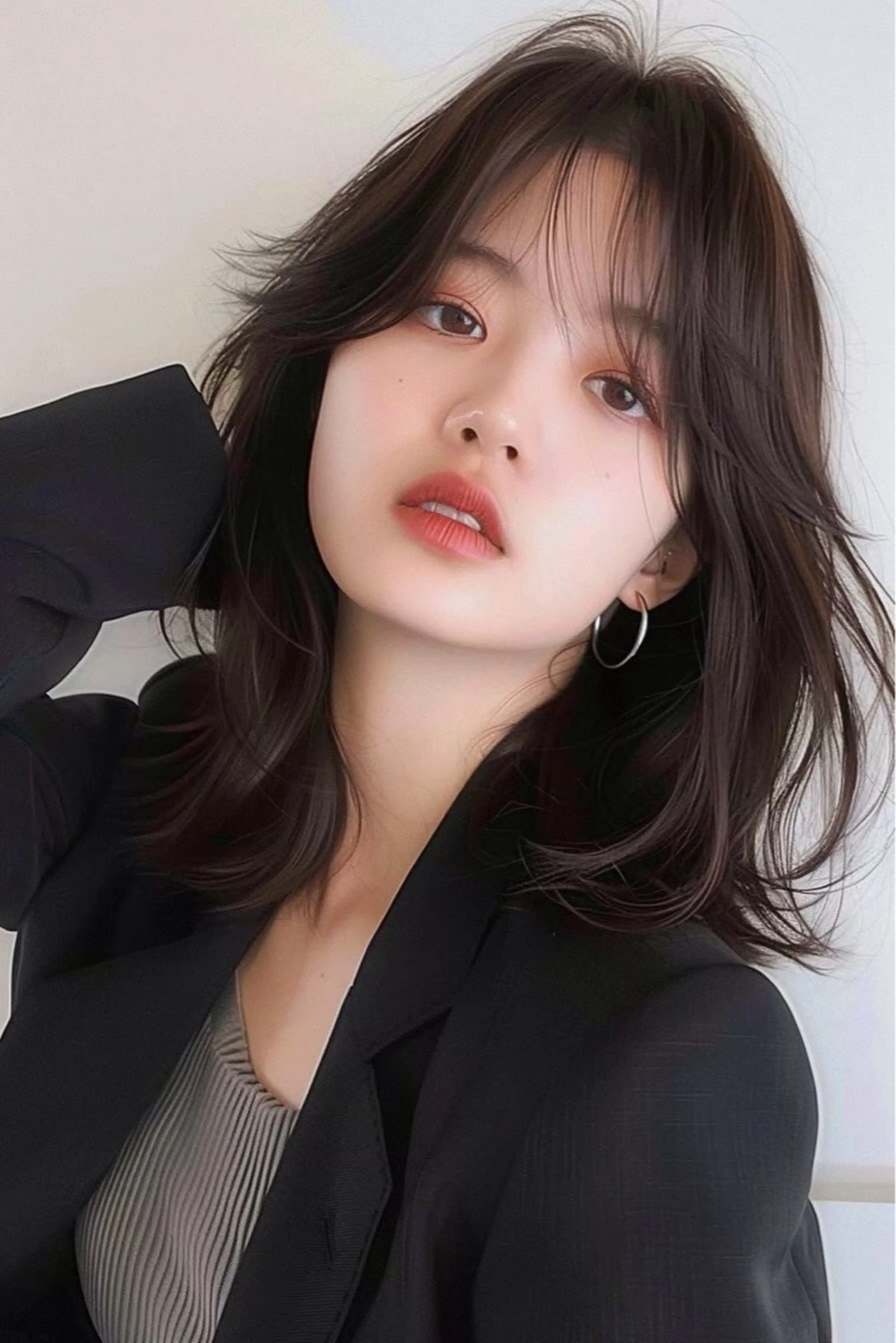 ミディアム カラー パーマ ☀️Luana☀️ 公式/大通のヘアスタイル