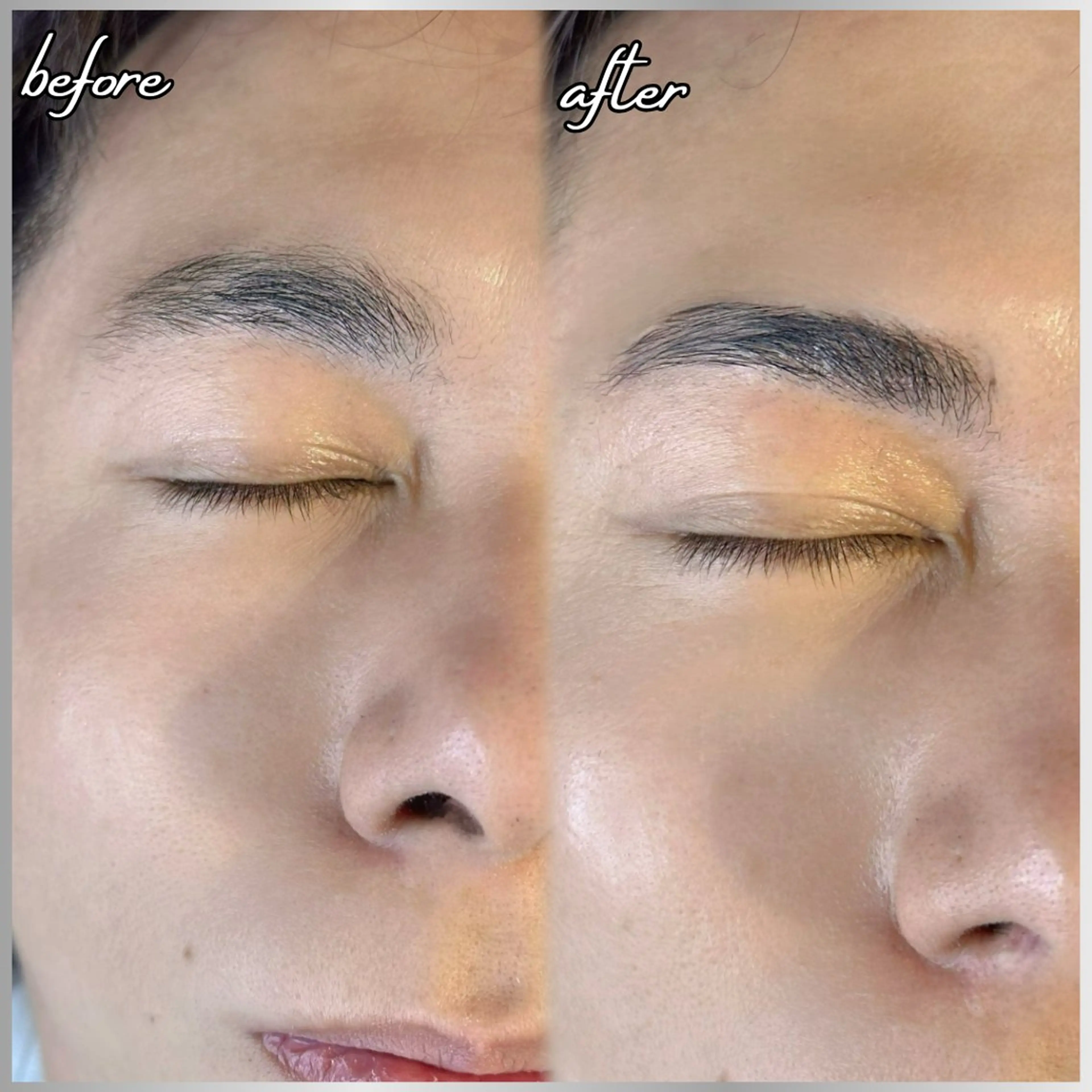 メンズ アイブロウ メンズパーマ メンズアイブロウ 眉毛ワックス脱毛 Grast所属・脱毛＆眉毛サロン メンズ専用Grastの眉毛・アイブロウイメージ