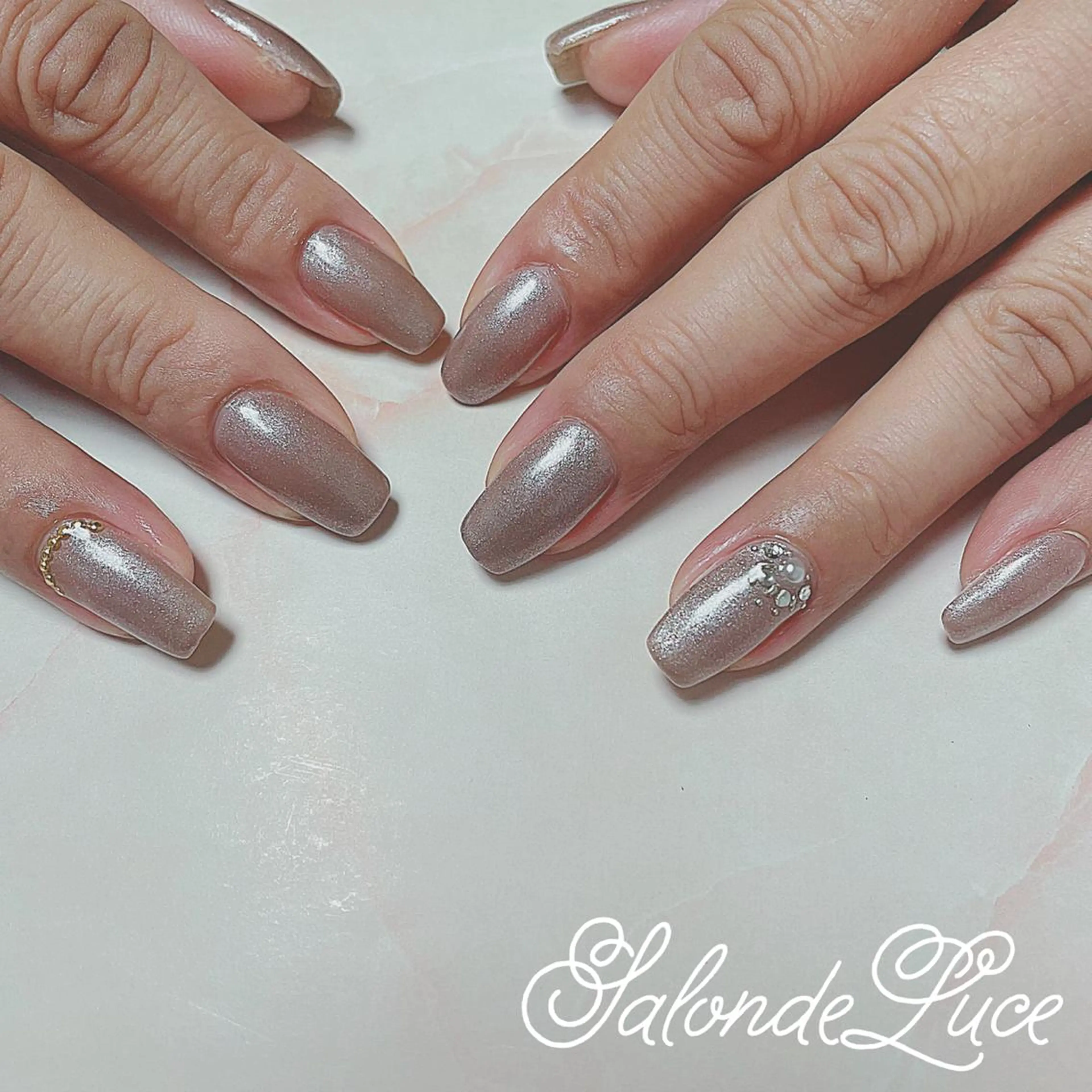 ネイル ワンカラーネイル Salon de Luceのネイルデザイン