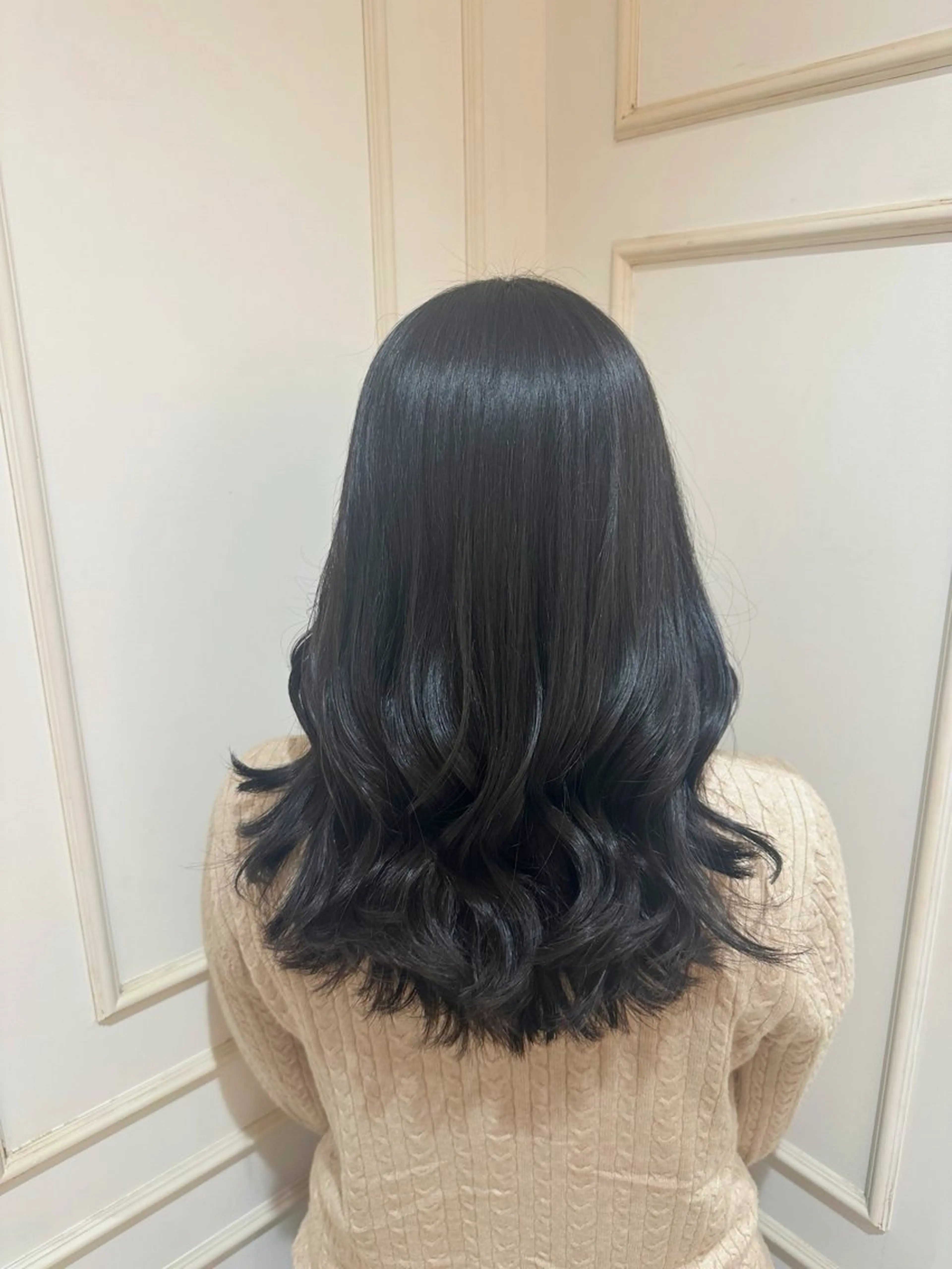 セミロング 釣谷 優心のヘアスタイル