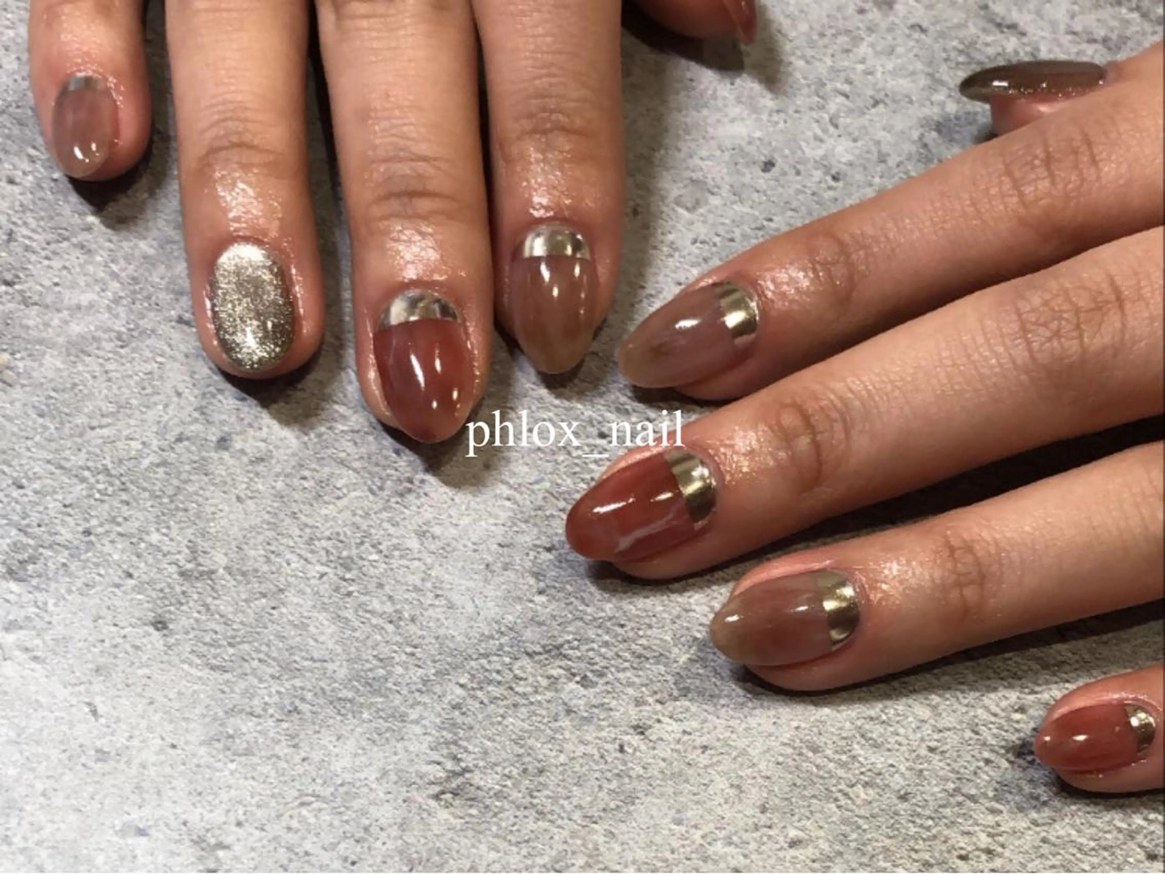 ネイル s/w ＿shokoのネイルデザイン