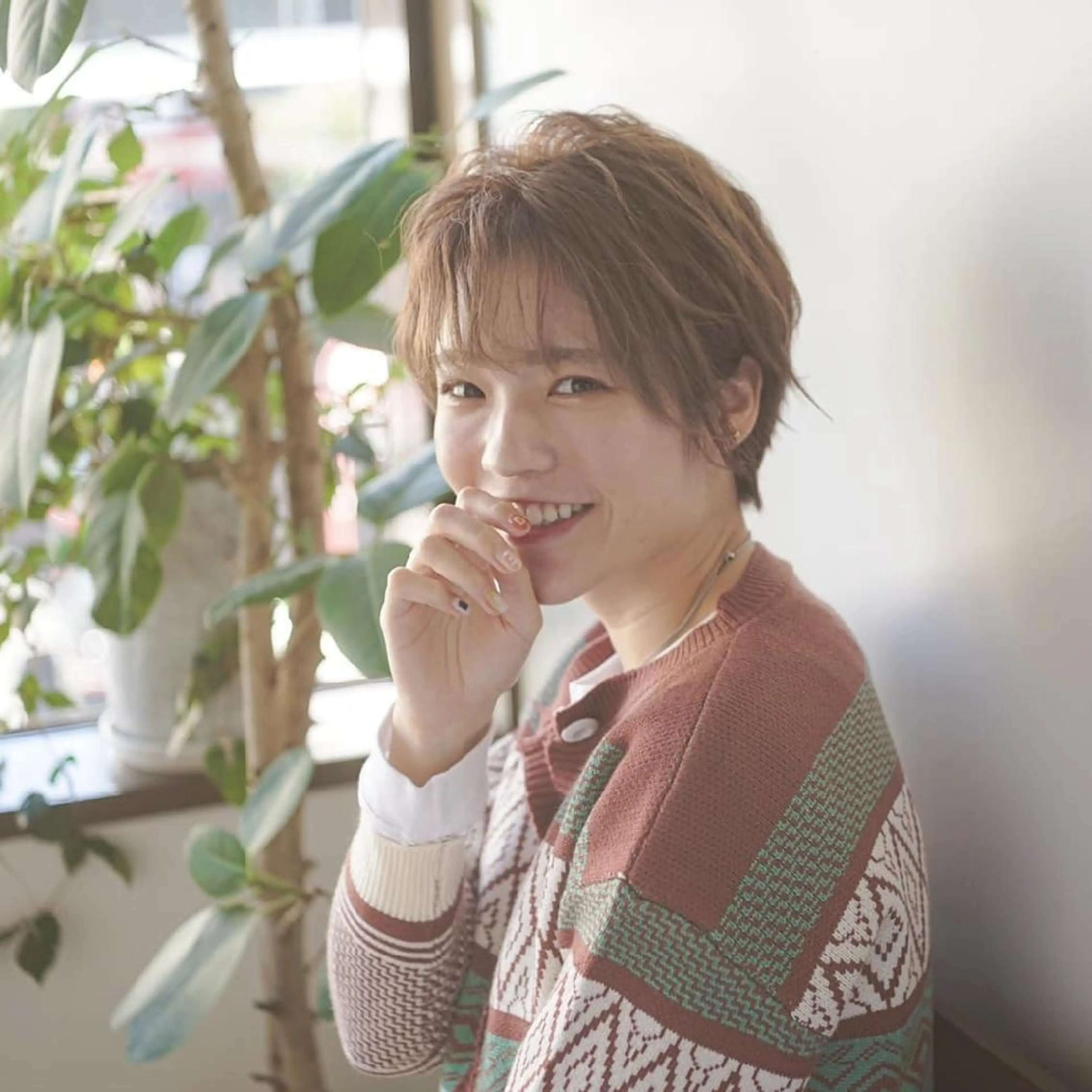 ショート パーマ カラー カット ヘアカラー トリートメント 中野渡 真利那のその他イメージ