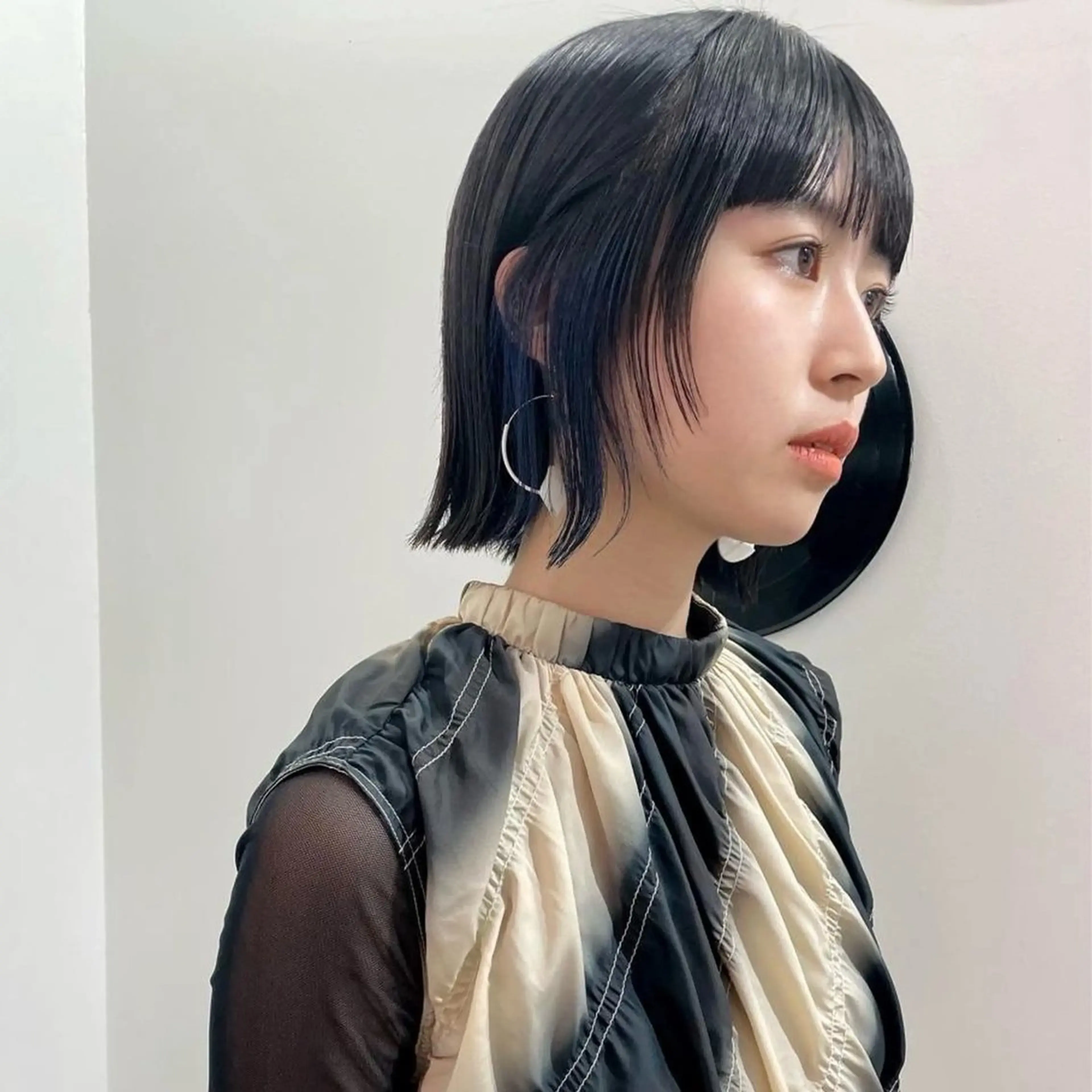 カラー ハイトーン艶カラー 💎あやめ🎀のヘアスタイル