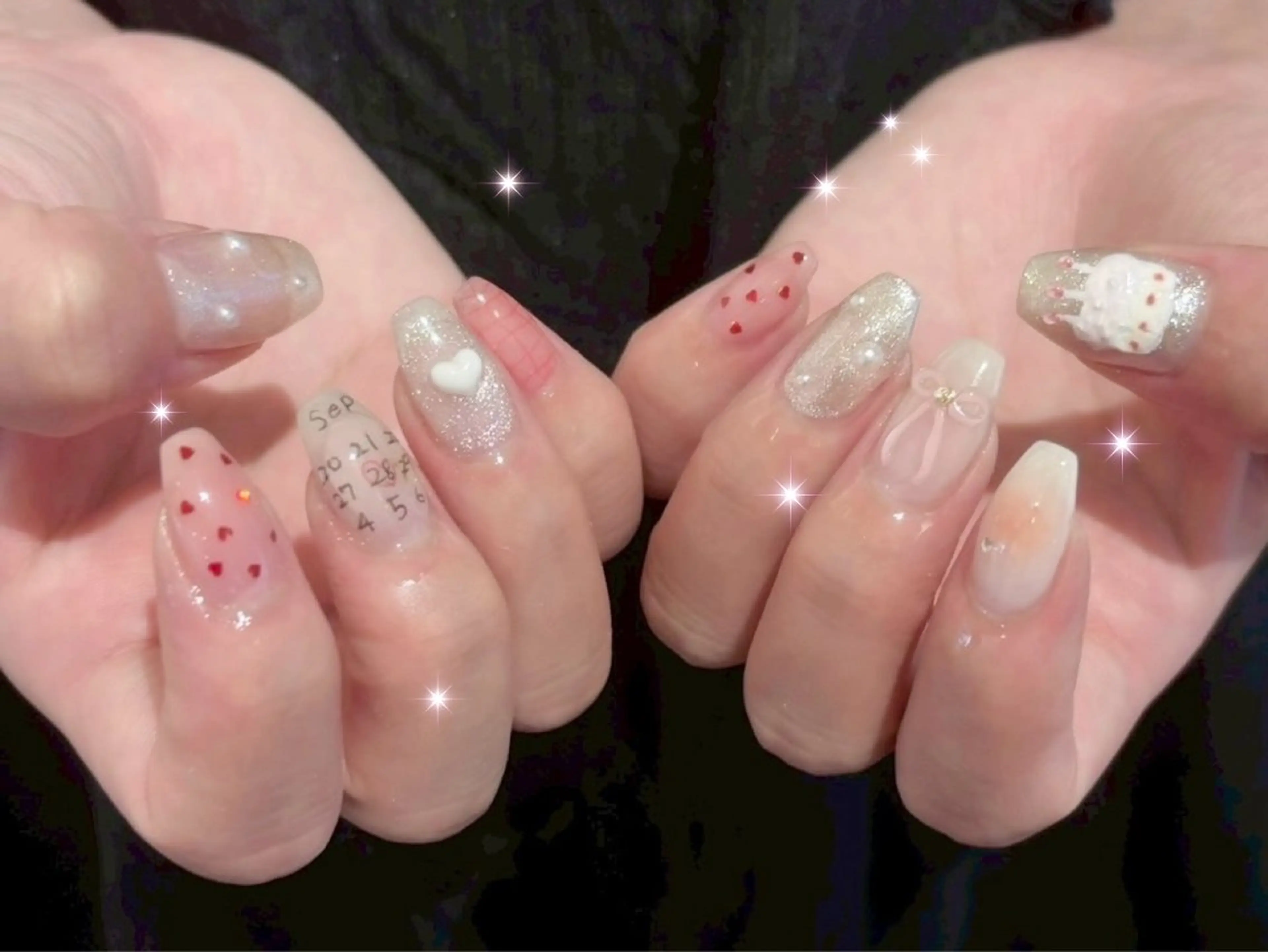 ネイル ハンドネイル Re:sta Rinaのネイルデザイン