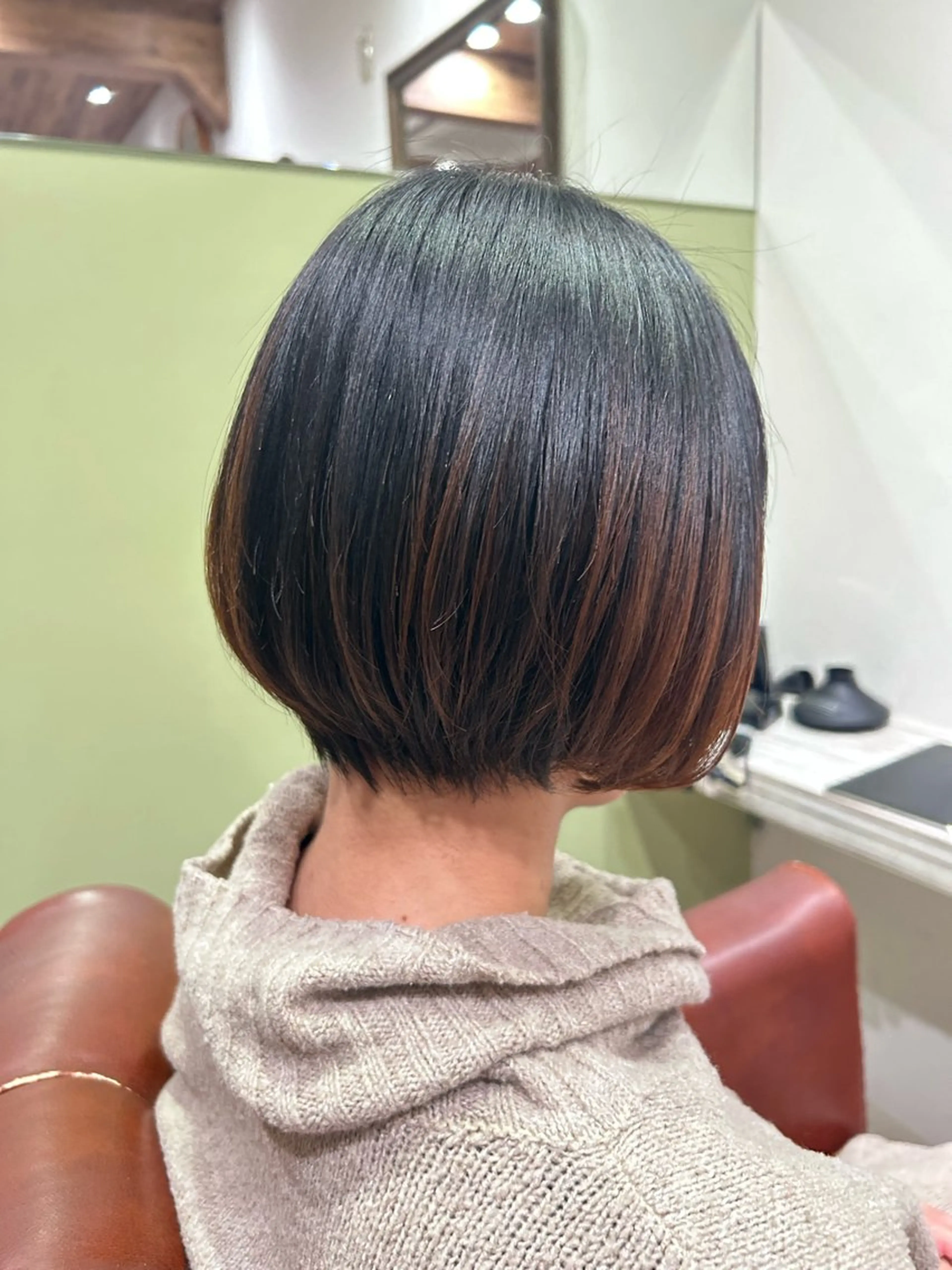 ショート 海老名 理香子のヘアスタイル