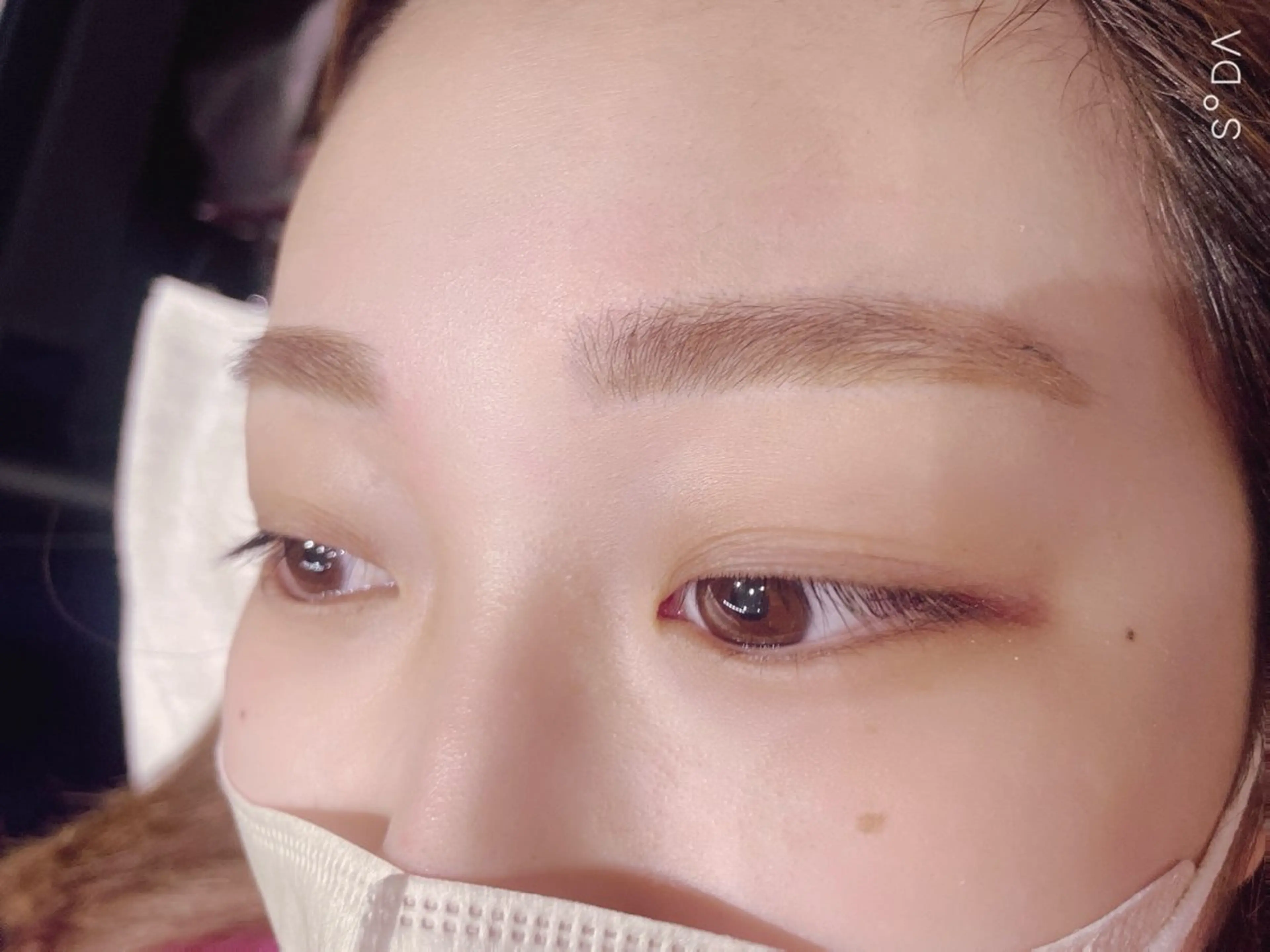 アイブロウ ワックス脱毛 眉カット yamashita momoのマツエク・マツパデザイン