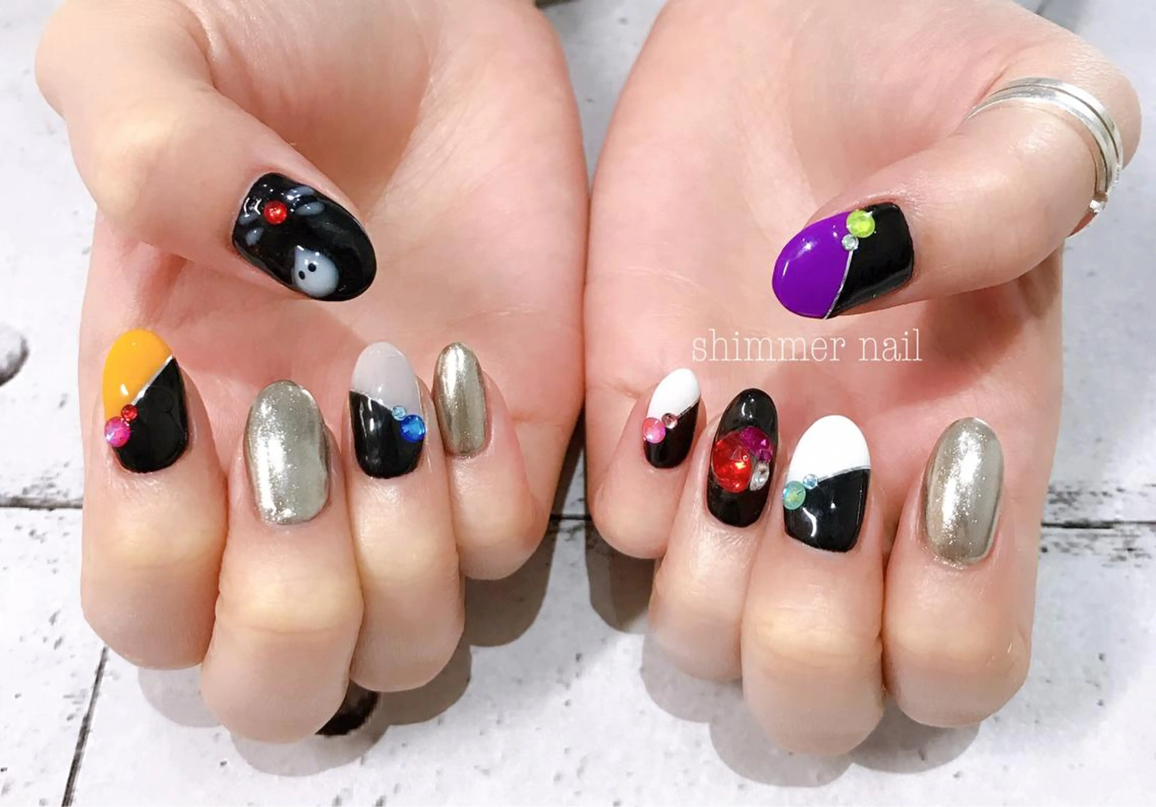 ネイル 持ち込み Shimmer Nail所属・Shimmer Nail⋆*✩のネイルデザイン
