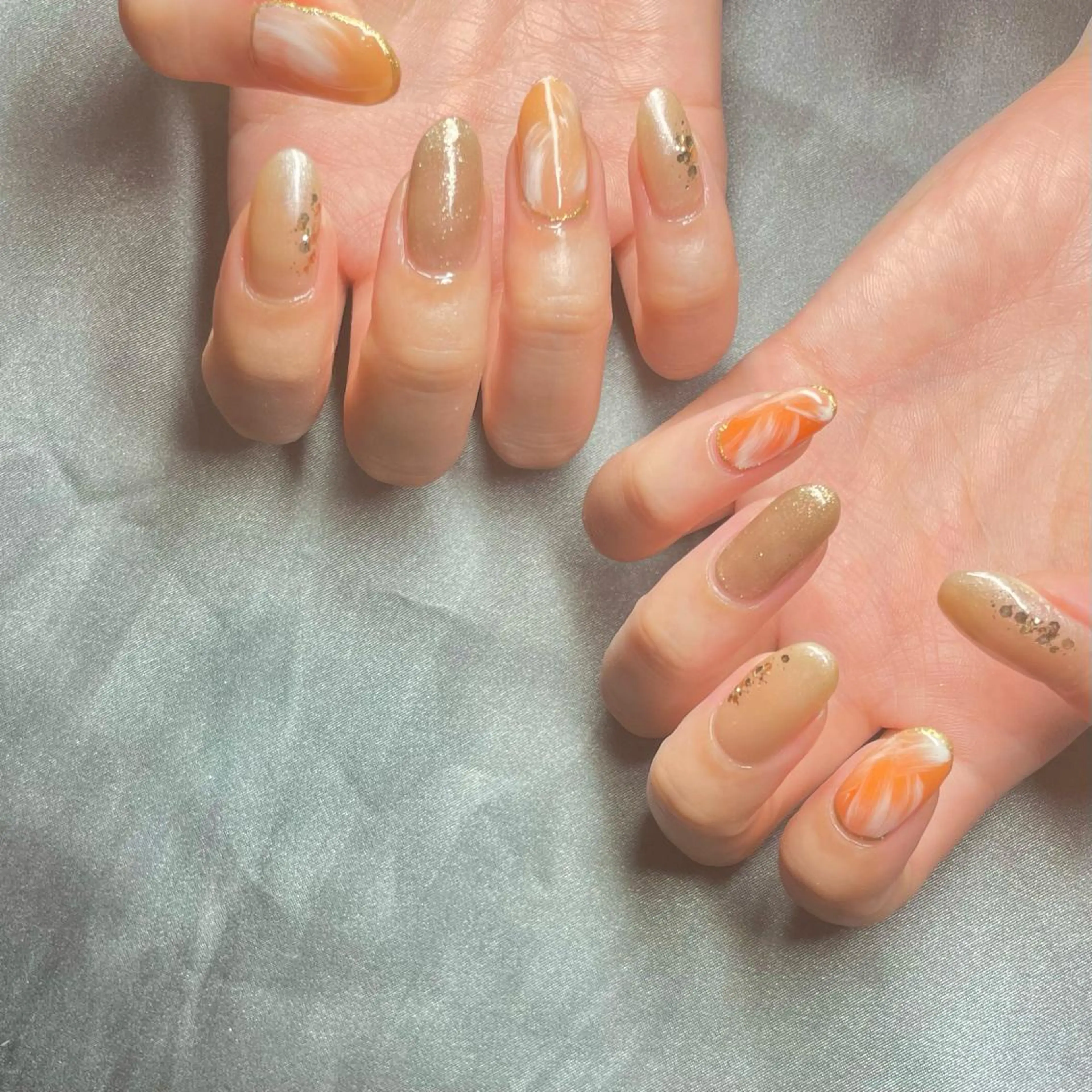 セミロング カラー パーマ ヘアアレンジ メンズ キッズ ネイル マツエク・マツパ アイブロウ ハンドネイル ハンドケア nail&eye Aoのマツエク・マツパデザイン