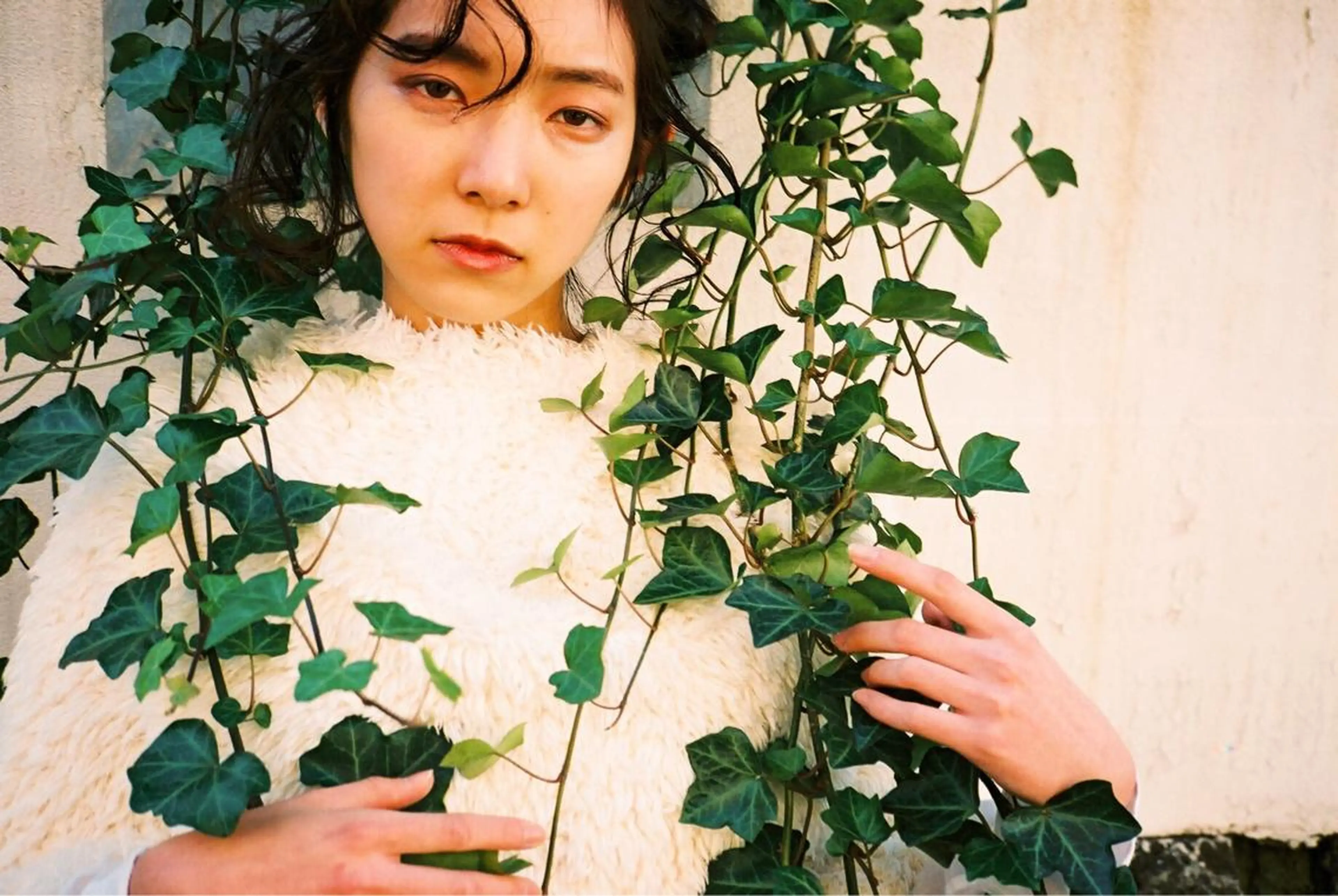 カラー パーマ pole/apartment所属・💓パーマ，💗 レイヤーカットのヘアスタイル