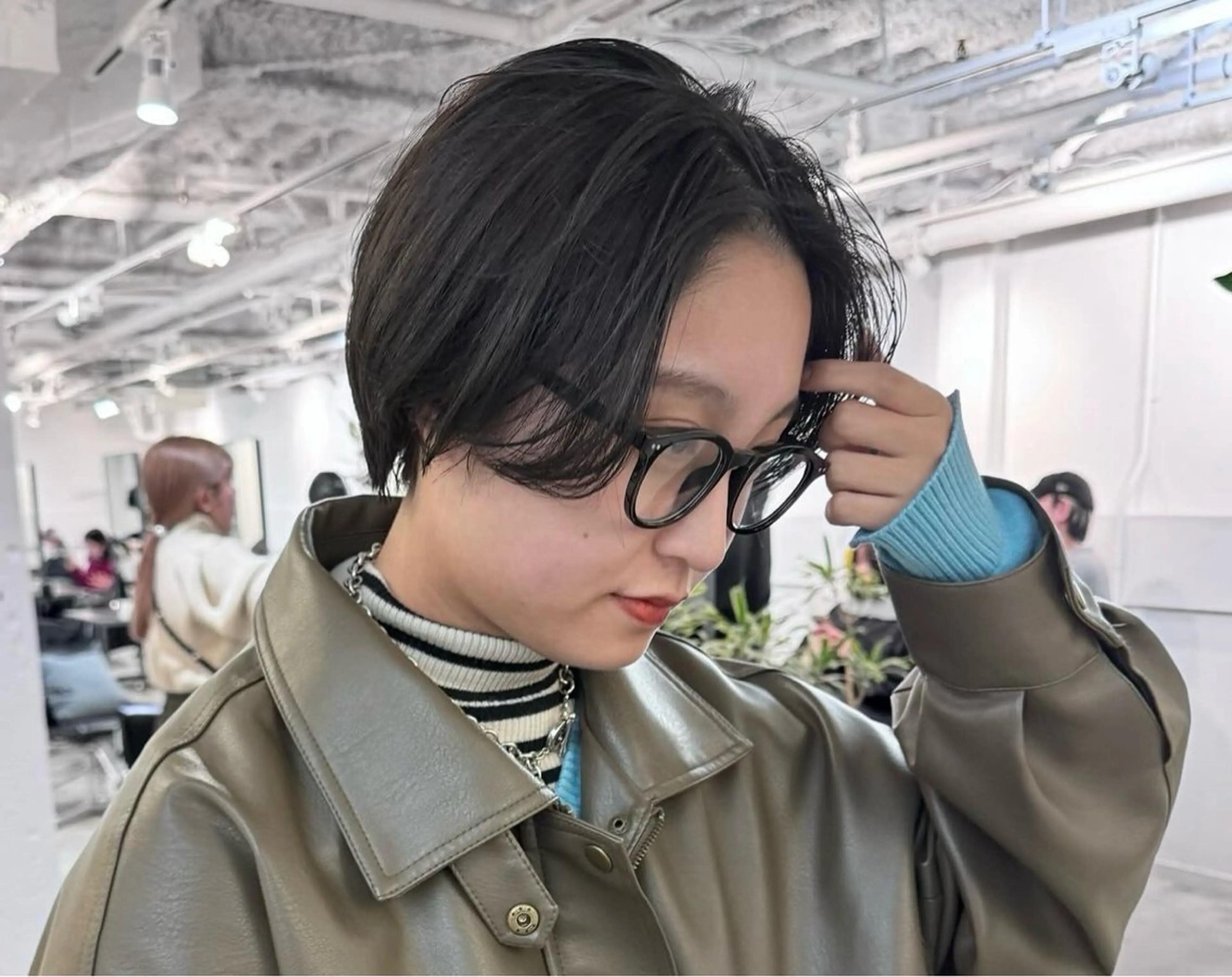 ショート 丸みショート ショートヘア foto所属・𝐁𝐋𝐔𝐄𝐓 /代表 / 荒井史行のヘアスタイル