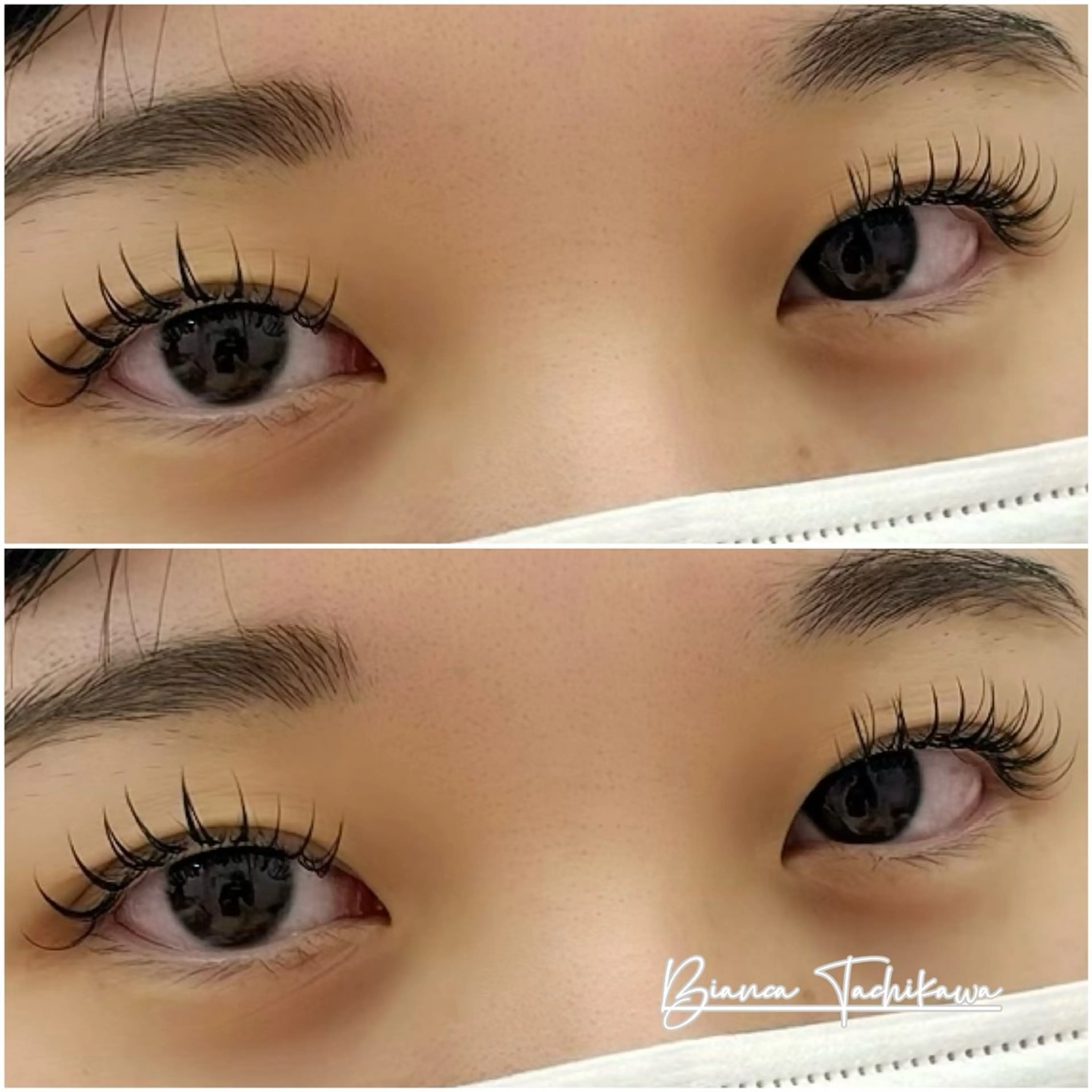 マツエク・マツパ フラットラッシュ マツエク Bianca立川店 川村のマツエク・マツパデザイン