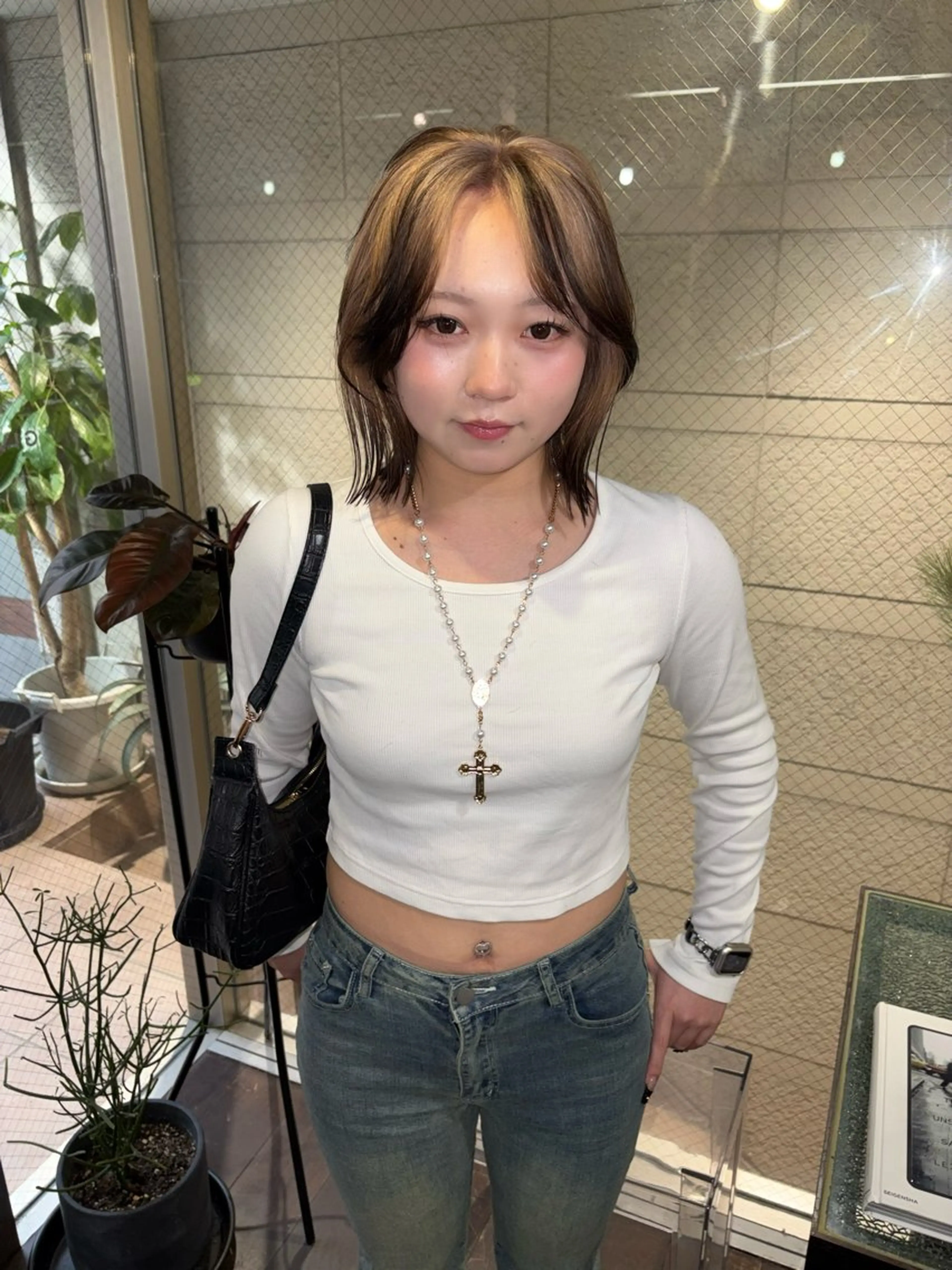 ショート ヘアカラー givet所属・心斎橋/デザインカラ ー/海外風/ナツミのヘアスタイル