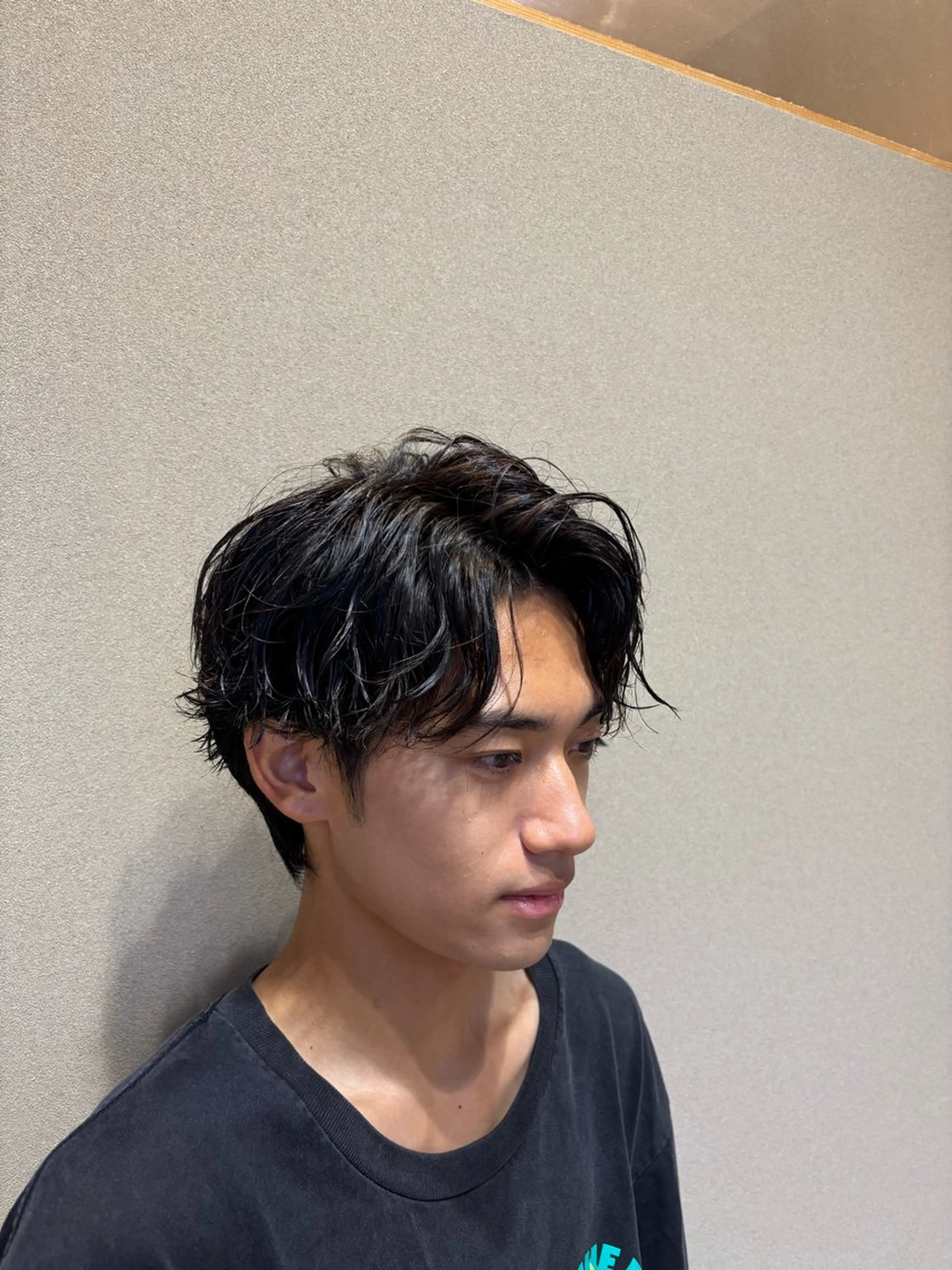 パーマ メンズ メンズパーマ ツイストスパイラルパーマ 刈り上げ スパイラルパーマ カット パーマ cure 船橋店所属・メンズヘア/艶カラー /ブリーチ/魁人のヘアスタイル