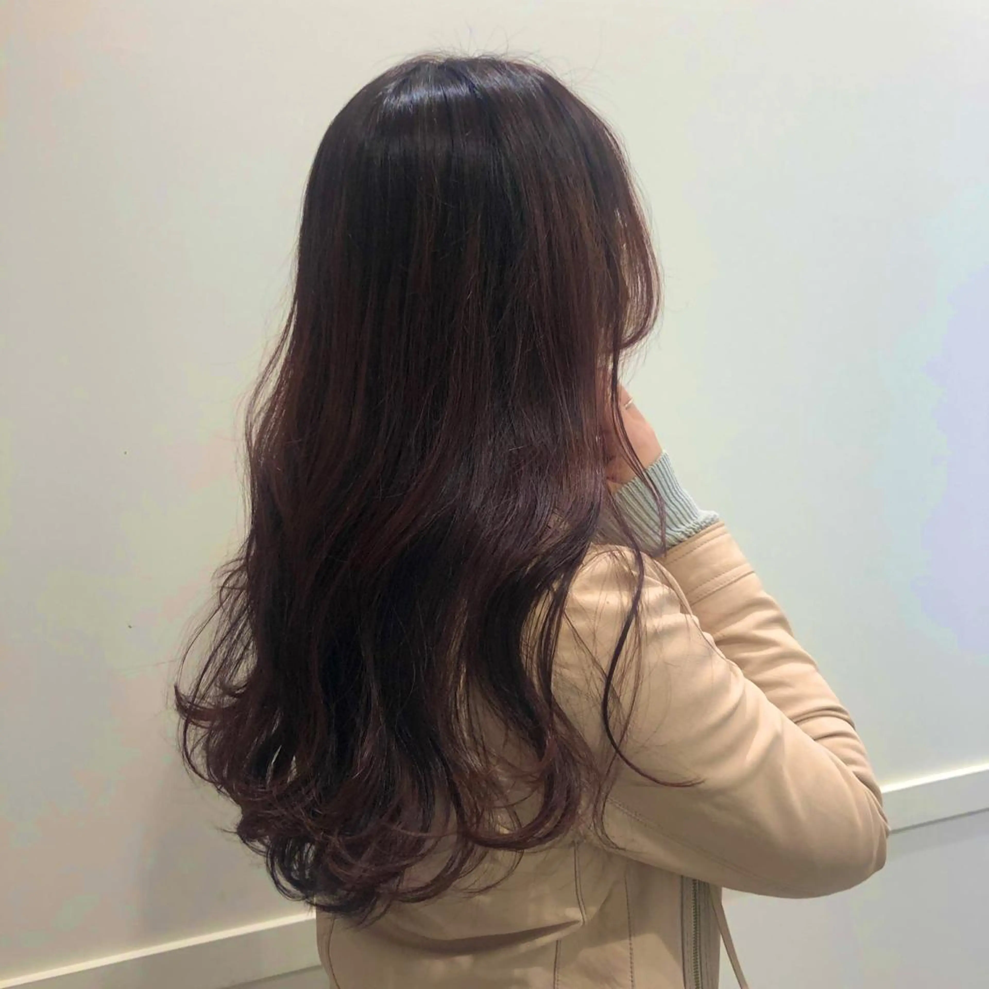 ロング カラー グラデーションカラー ピンクカラー バイオレットカラー GO TODAY SHAiRE SALON 横浜Mare所属・🫧こおりやま なつみ🫧のヘアスタイル