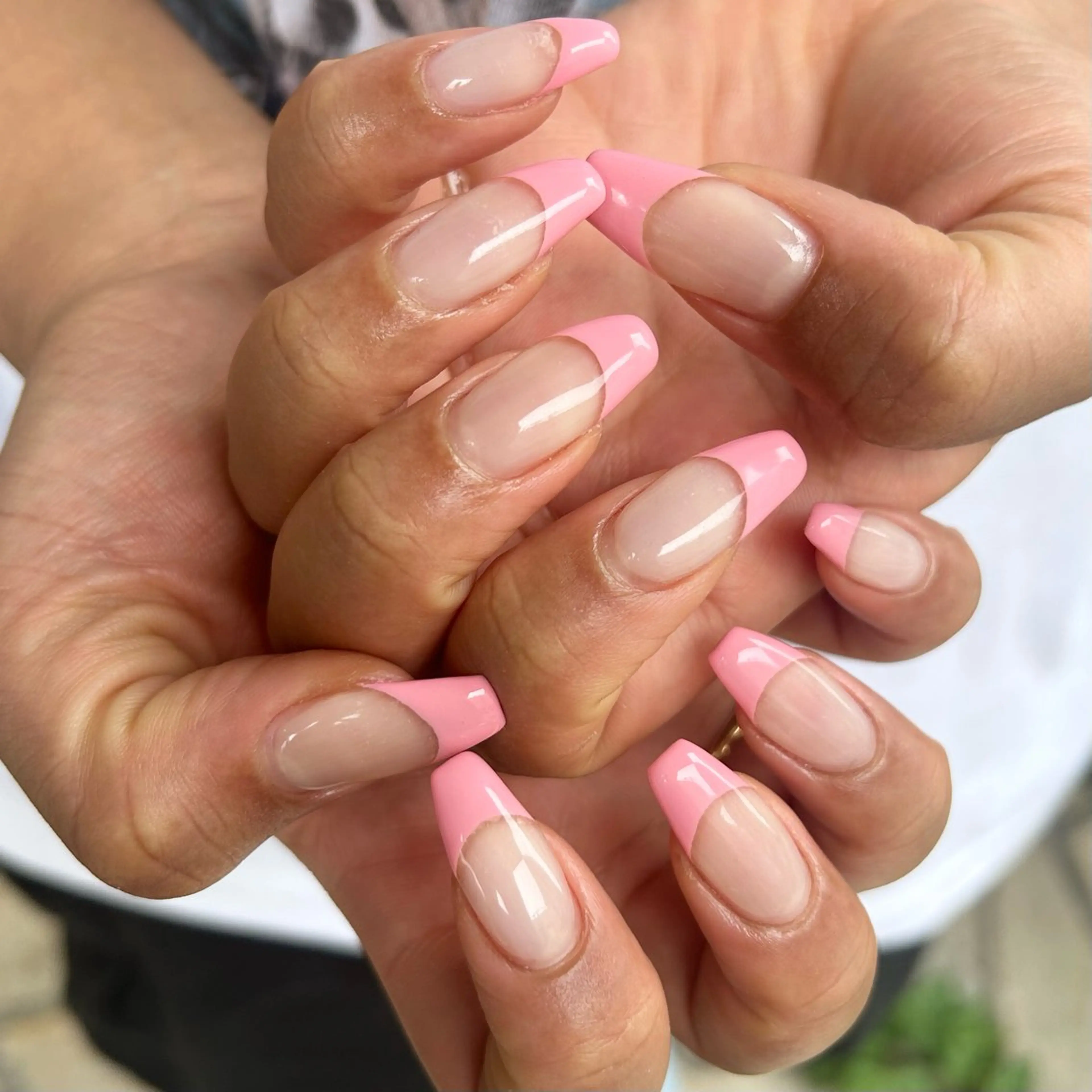 ネイル フレンチネイル 野口 姫和のネイルデザイン