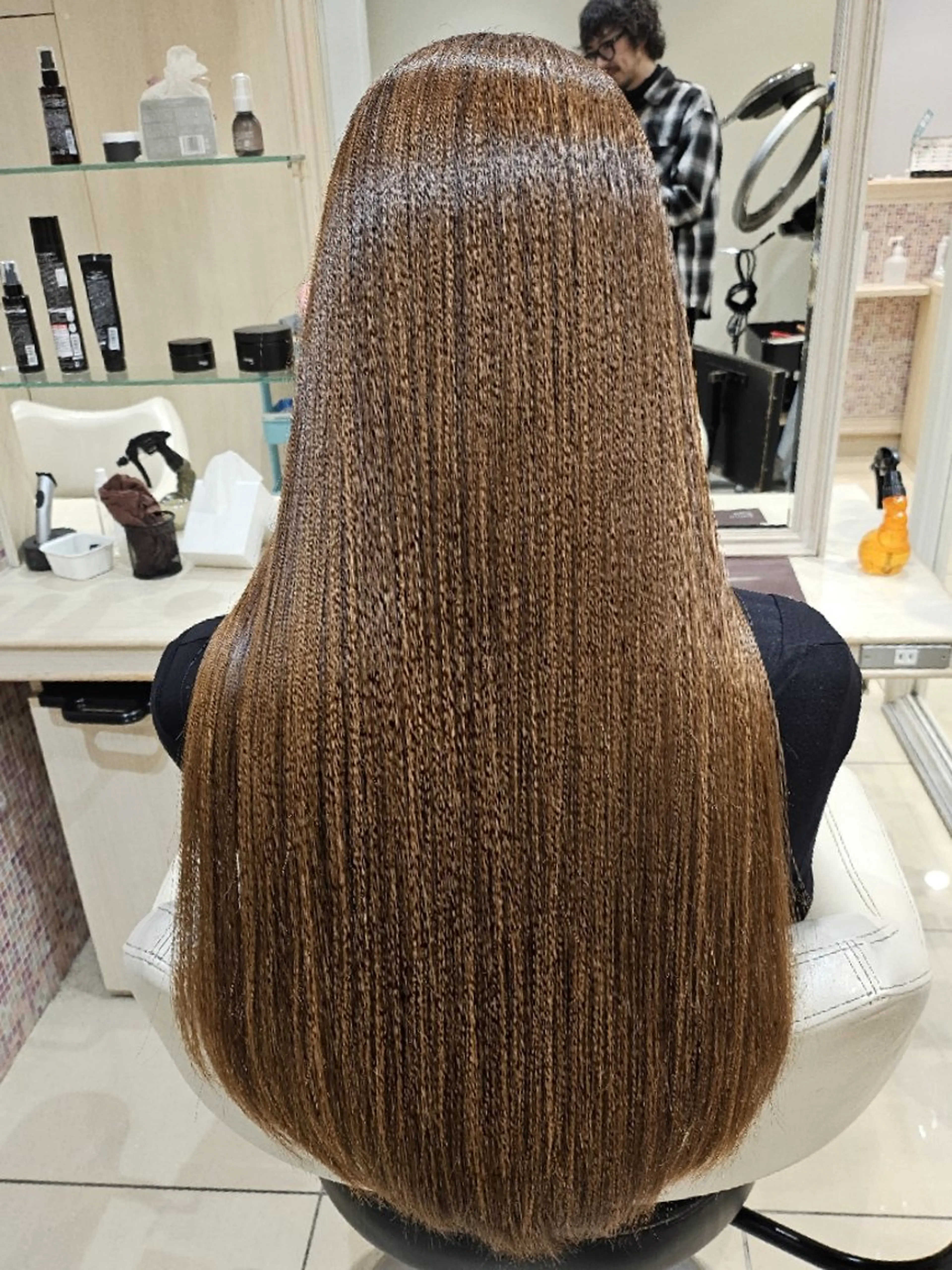 ロング トリートメント 社内カット講師・店長 菅原賢一のヘアスタイル