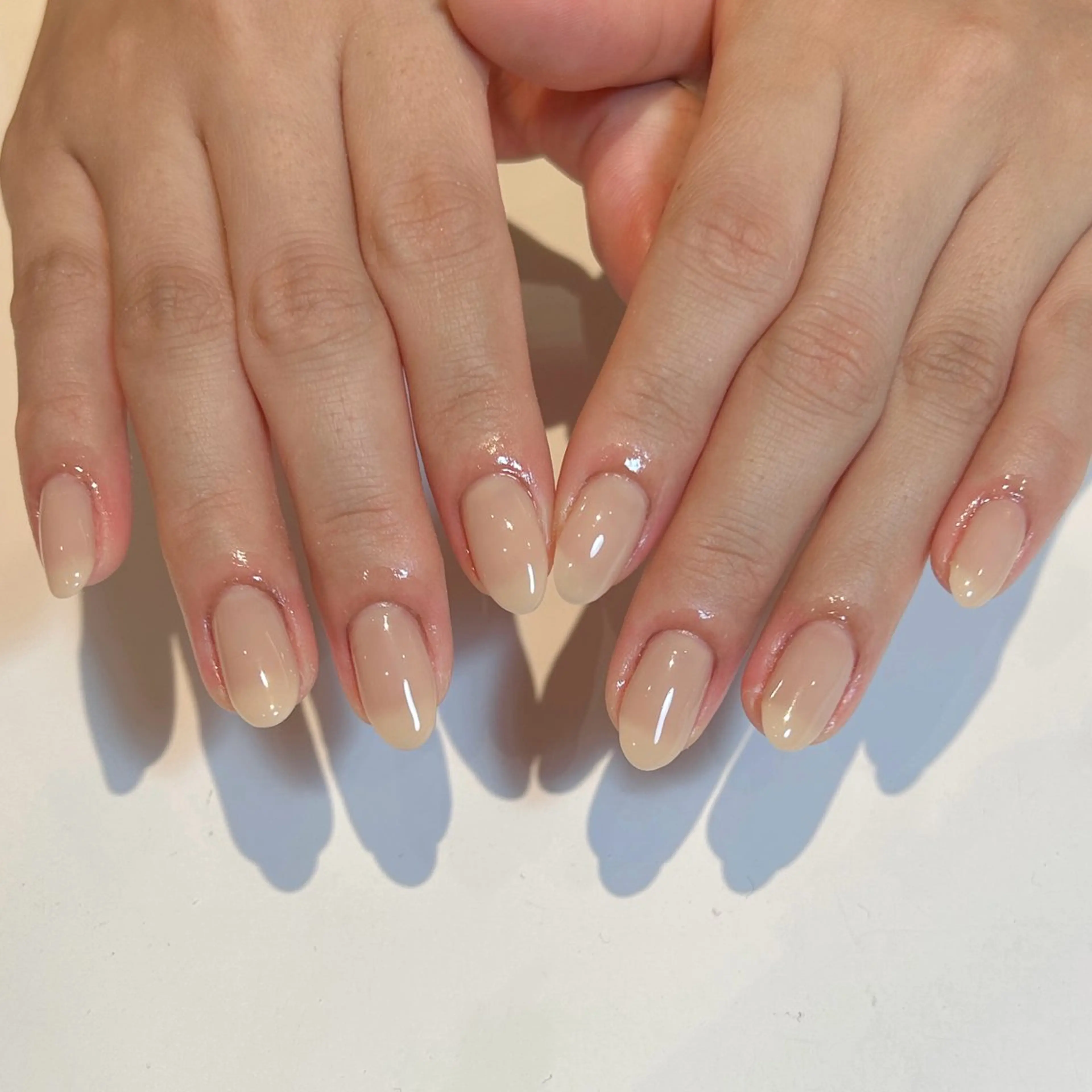 ネイル ワンカラーネイル sayuri ໒꒱のネイルデザイン