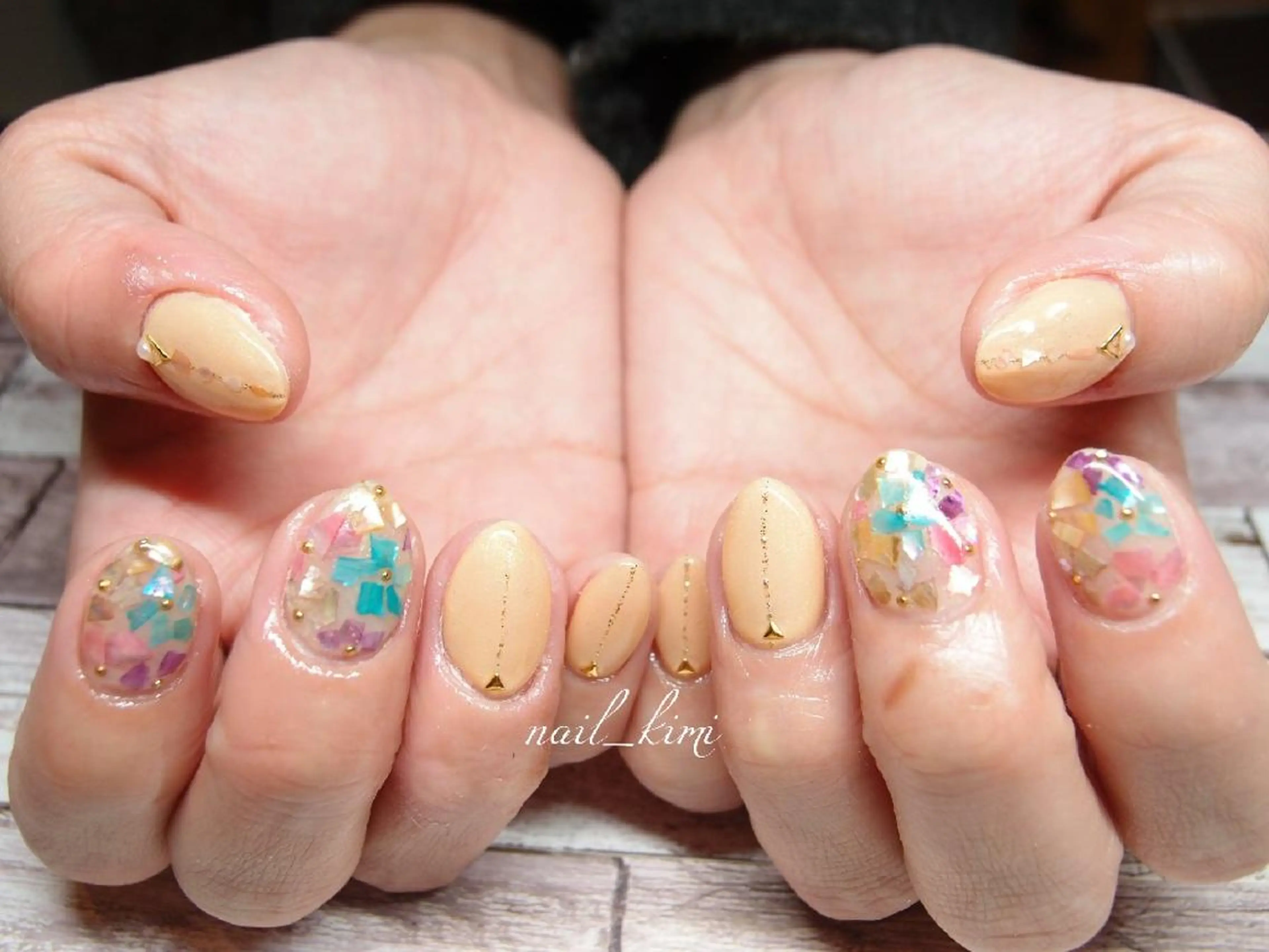 ネイル ConneQt所属・ETHOSENSE. kimikaのネイルデザイン