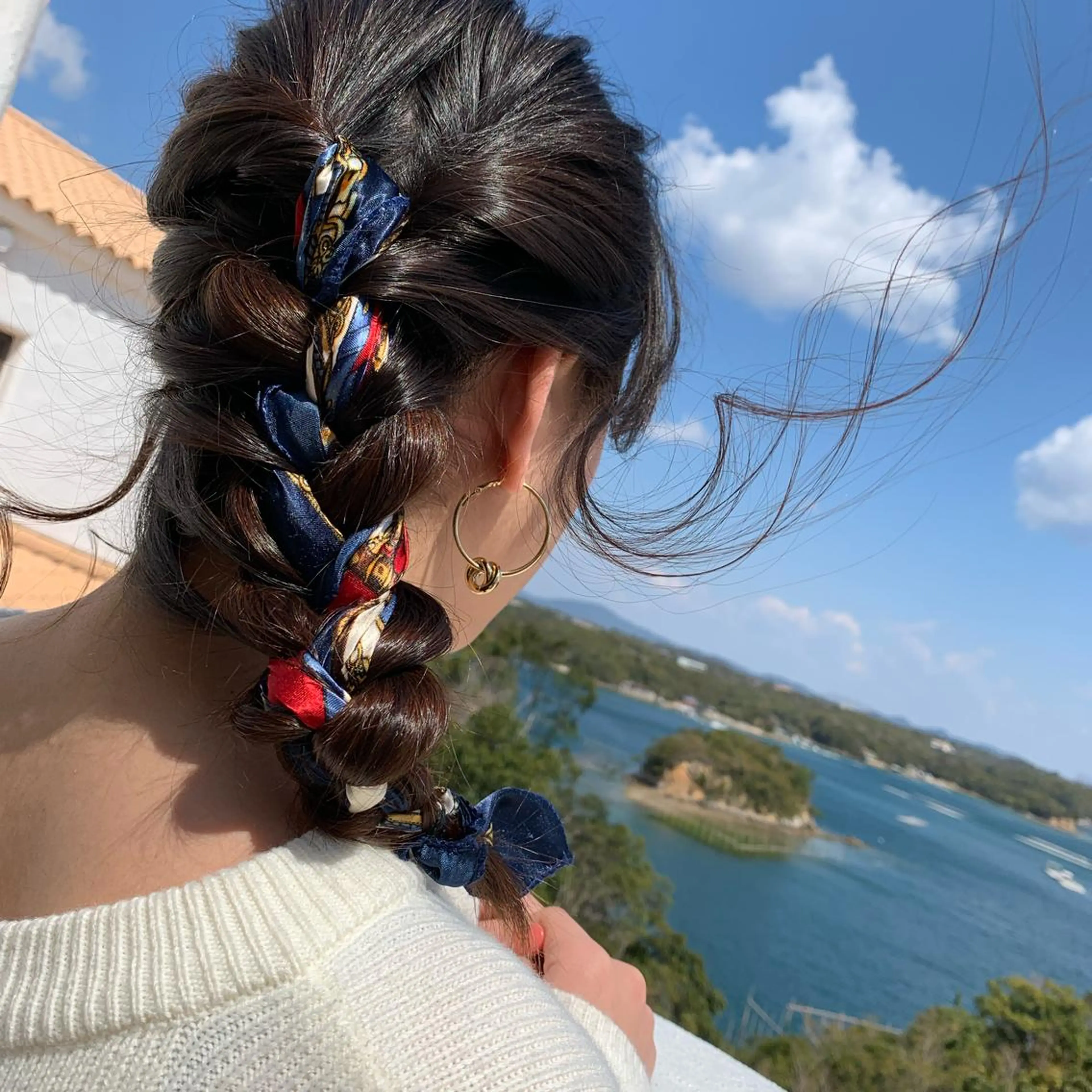 ロング ヘアアレンジ infinity新富町所属・池田 美玖のヘアスタイル