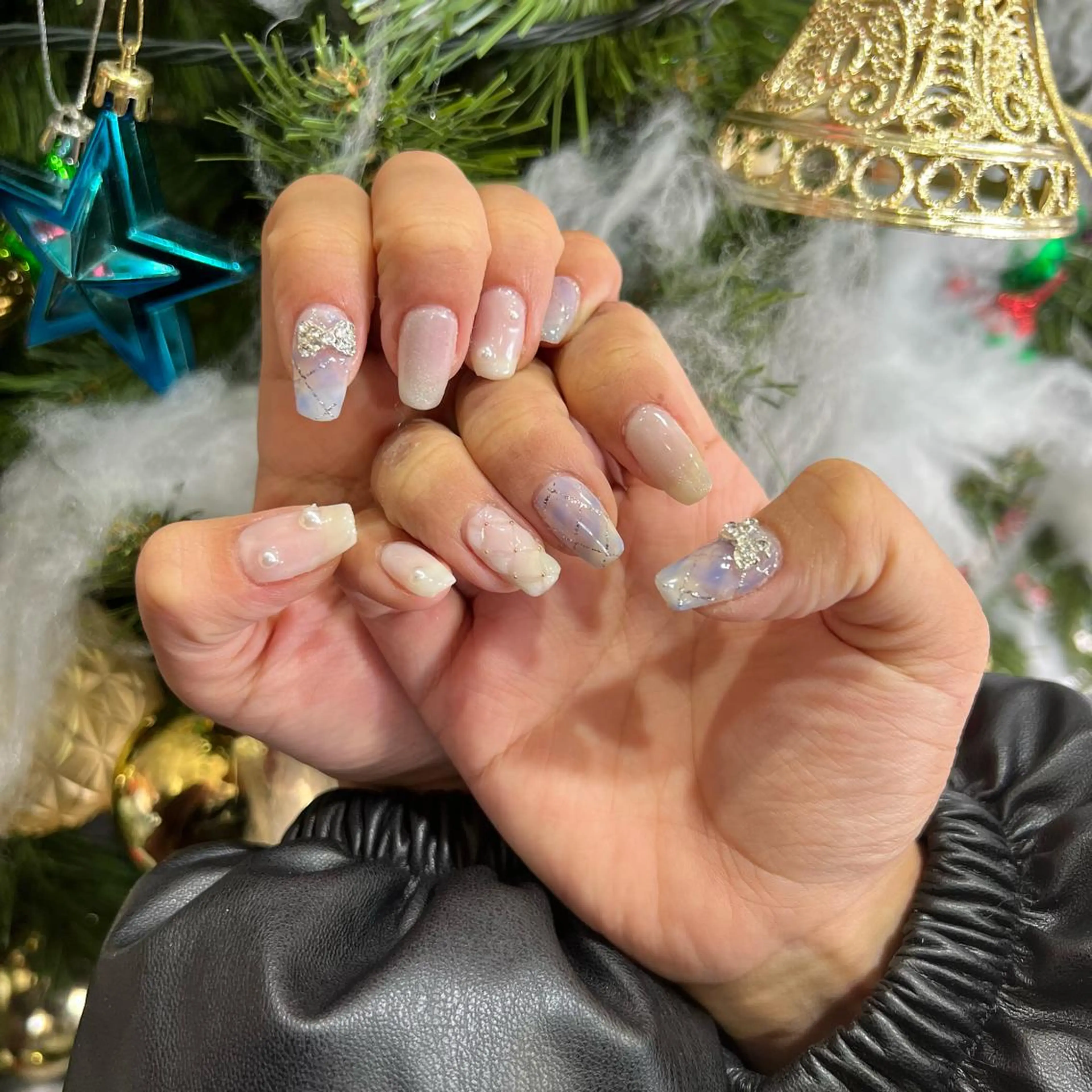 ネイル ハンドネイル 韓国🩶Y2Kネイル 💫くれはのネイルデザイン