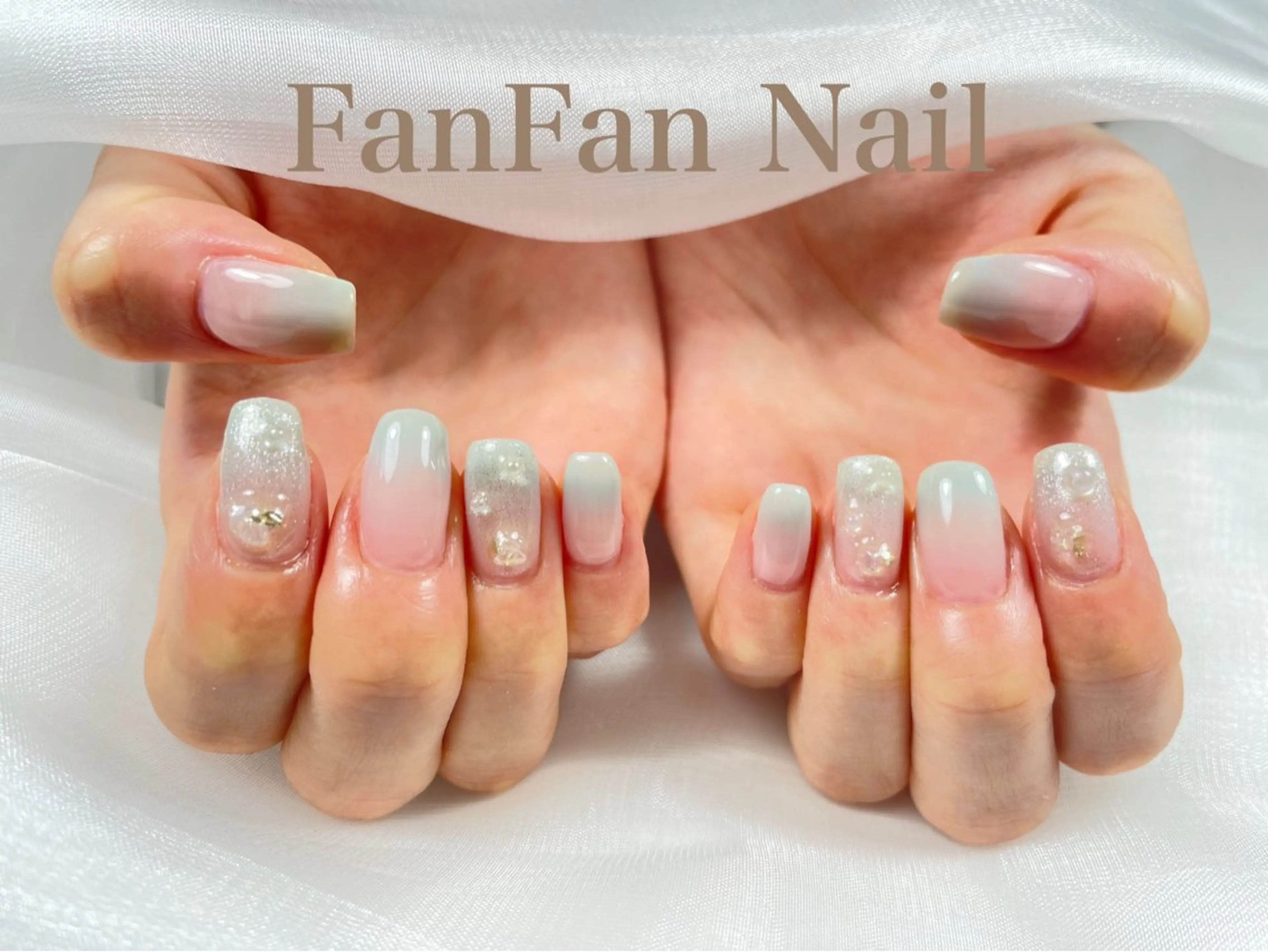 ネイル FanFan 長さ出し専門のネイルデザイン