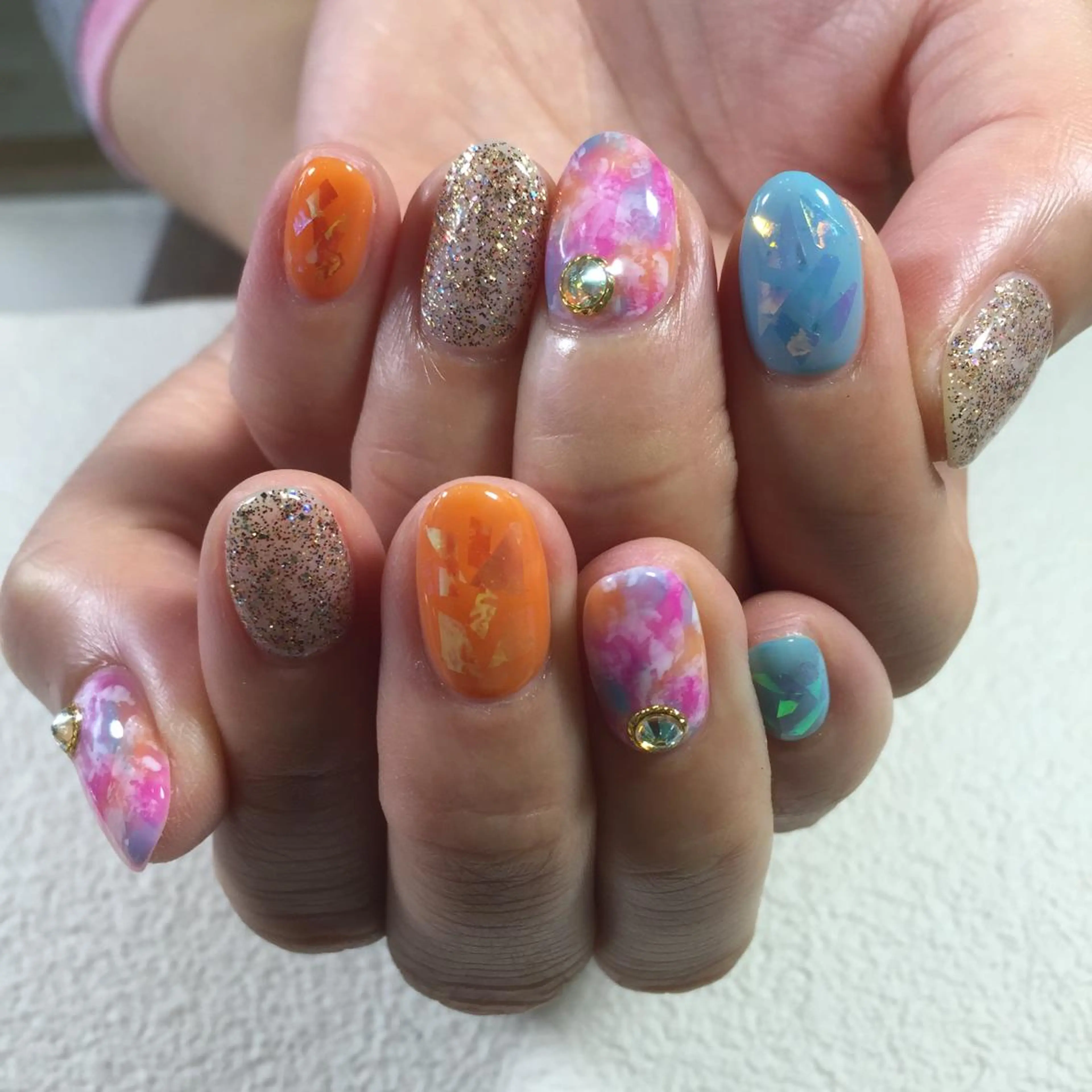 ネイル g-up nail所属・米田 律子のネイルデザイン