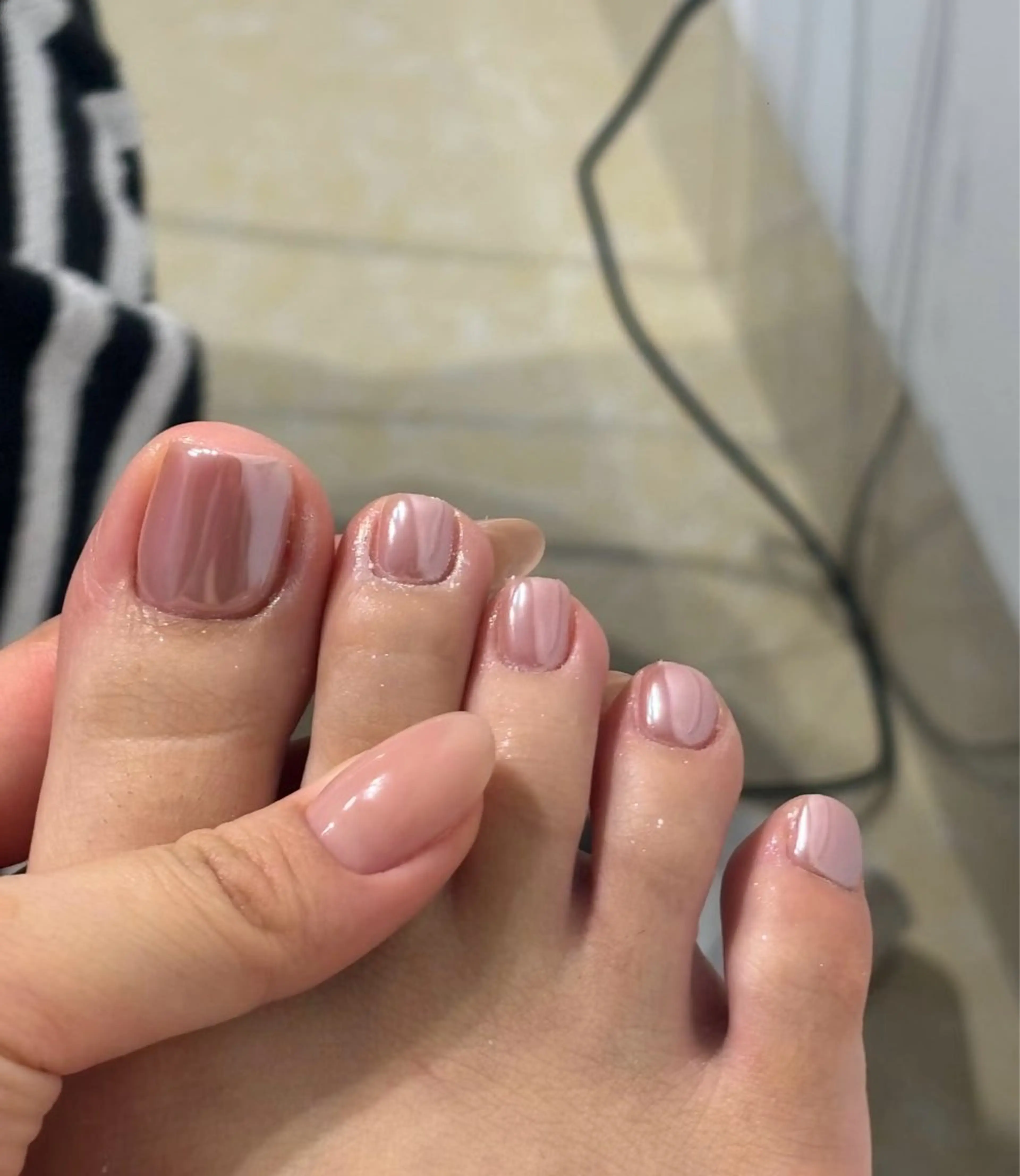 【ハンド+フット】💜ミラワンカラ💜ジェルオフ無料💜180分の写真