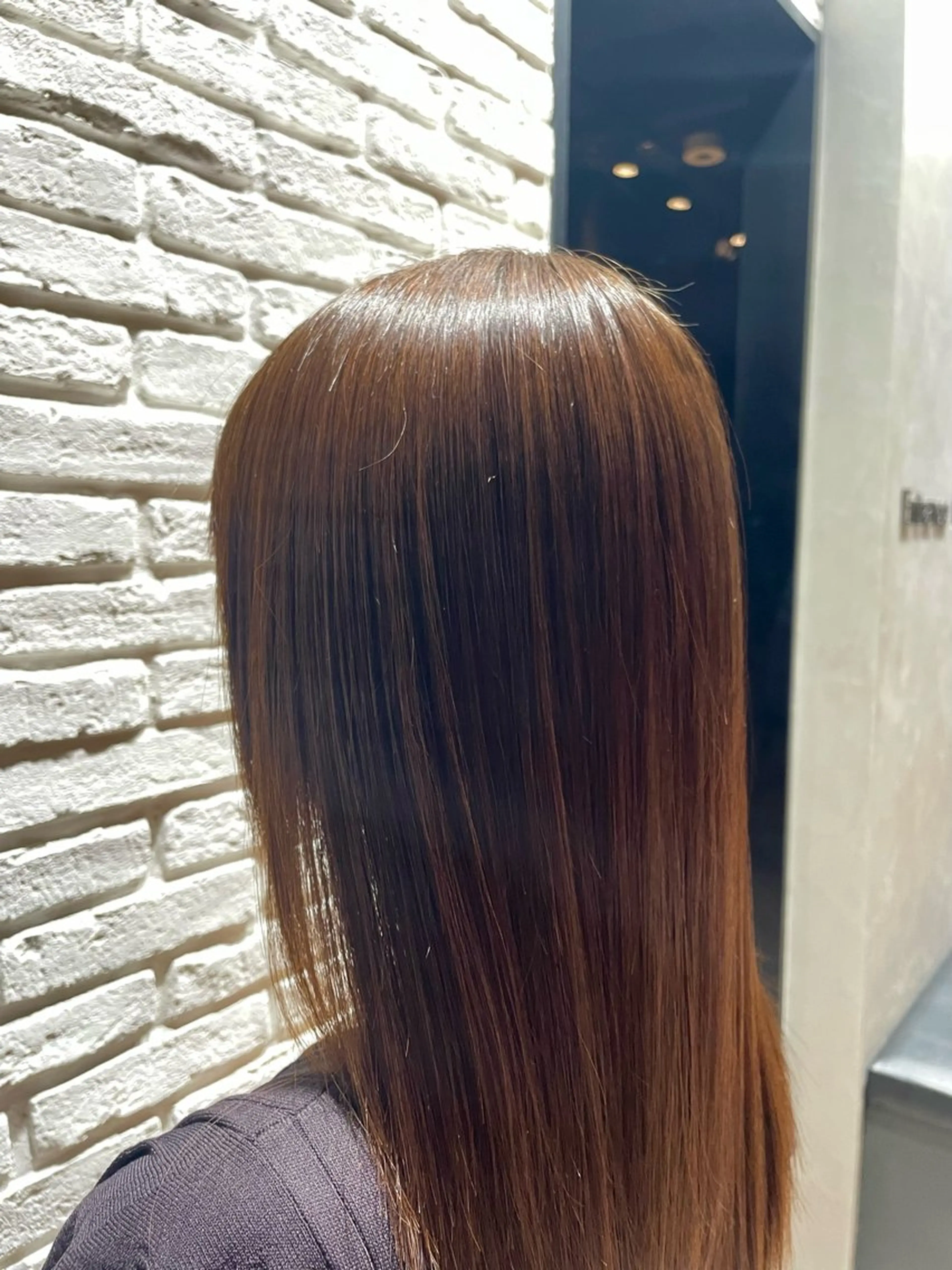 ロング カラー 🎈ブリーチなし暖色 カラー/レッド/ゆいのヘアスタイル