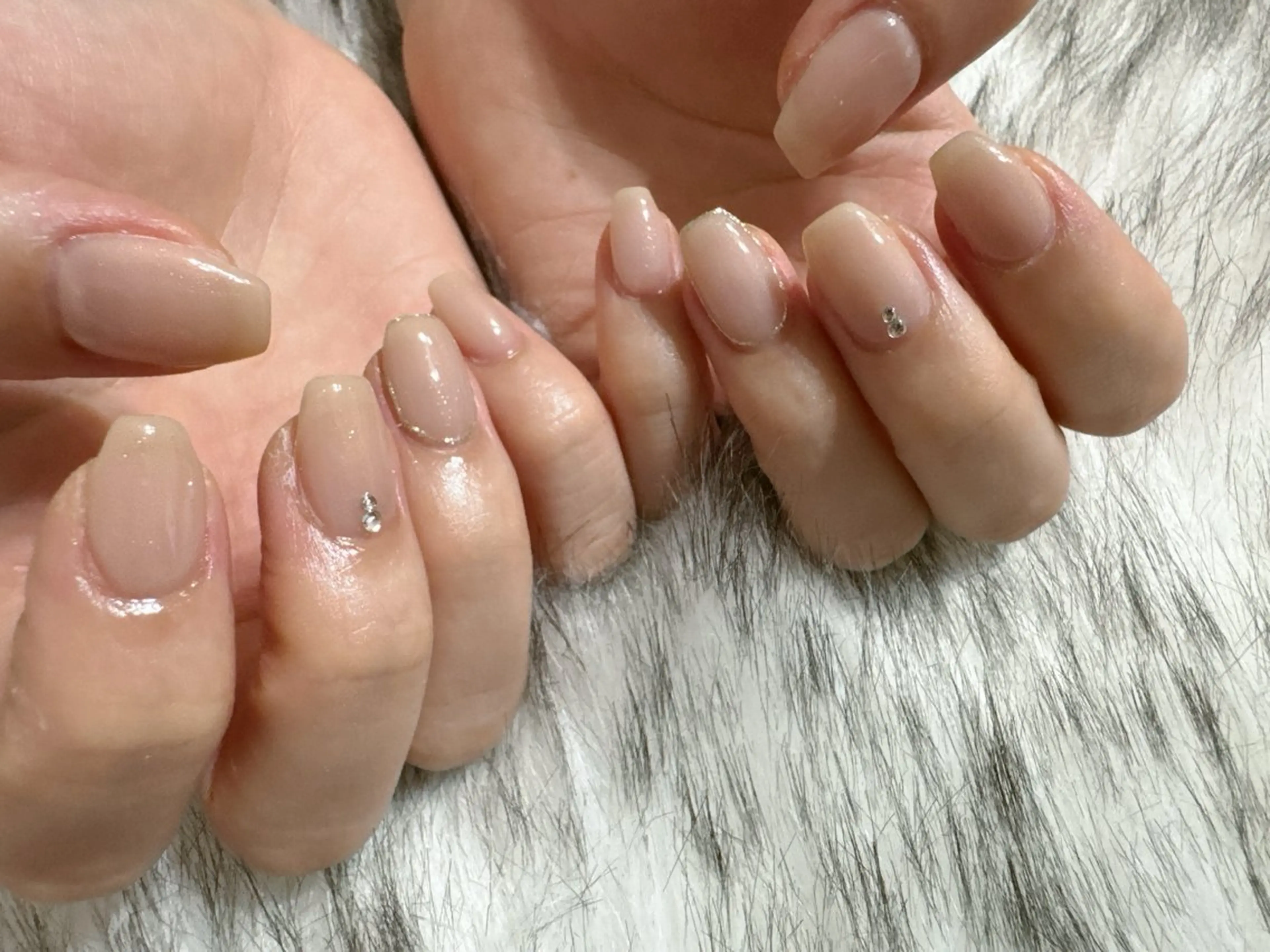 ネイル オーロラネイル フットネイル フレンチネイル ジェルネイル マグネットネイル ハンドネイル kikinail 溝の口のネイルデザイン