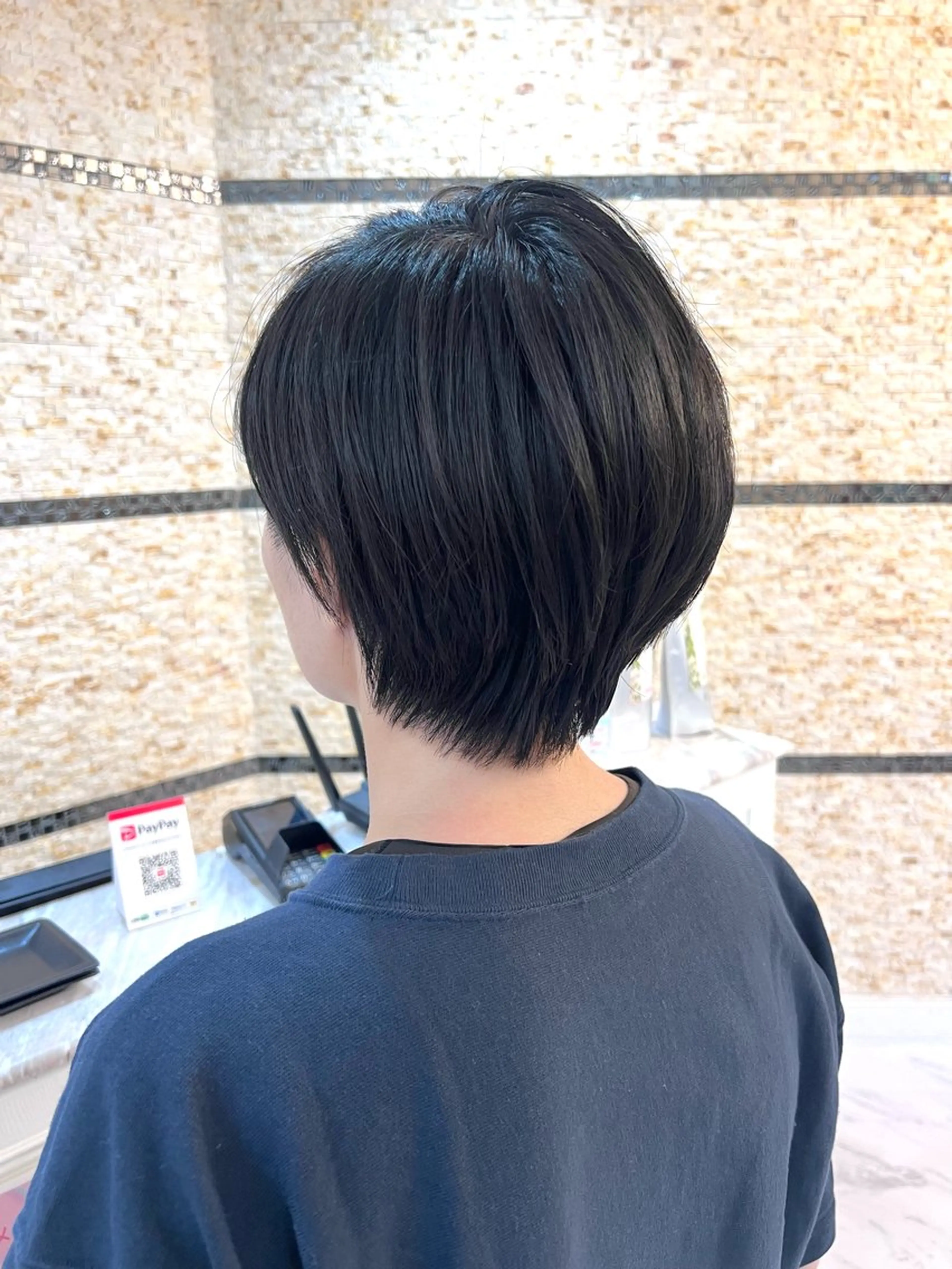 ショート ショートヘア カット 浅見 友梨香のヘアスタイル